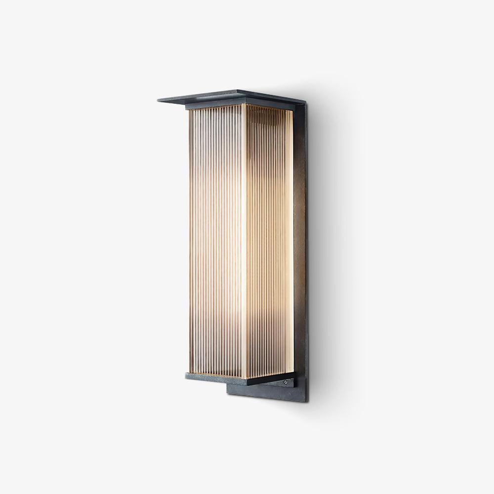 Oleron Box Outdoor Wall Lamp - Lumpaz
