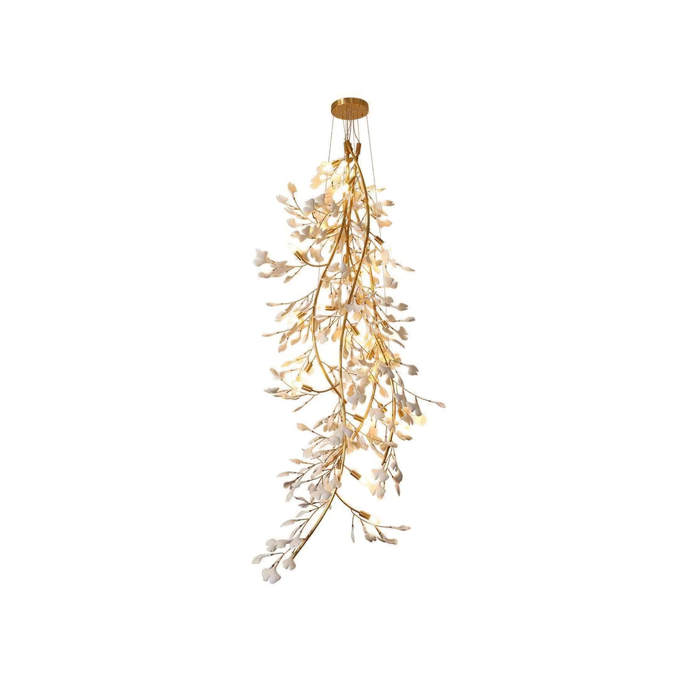 Gingko Long Branch Chandelier - Lumpaz