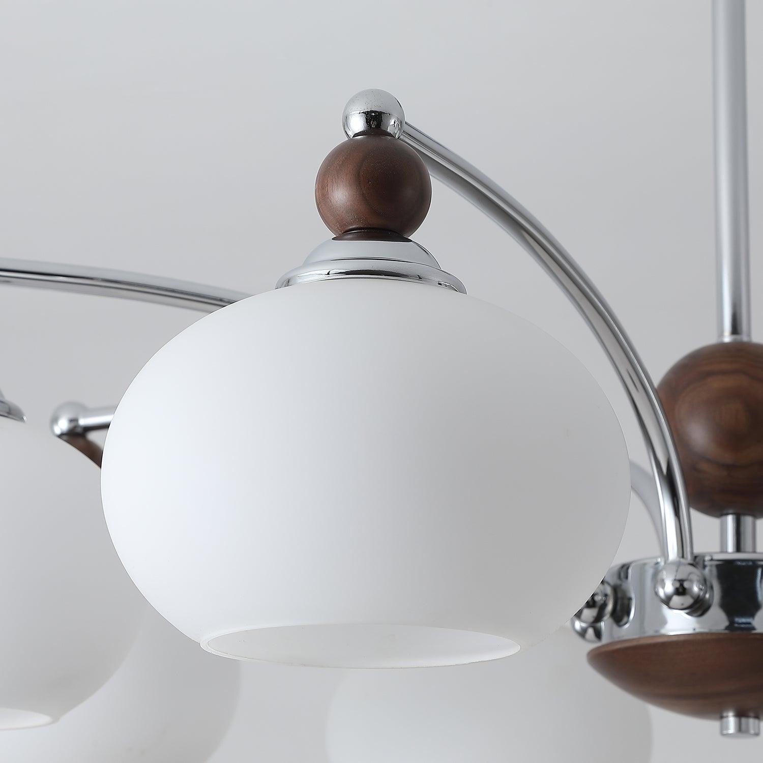 Noir Larenta Chandelier - Lumpaz