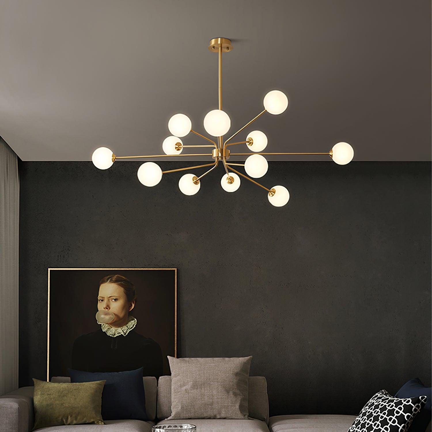 Solaire Arm Chandelier - Lumpaz