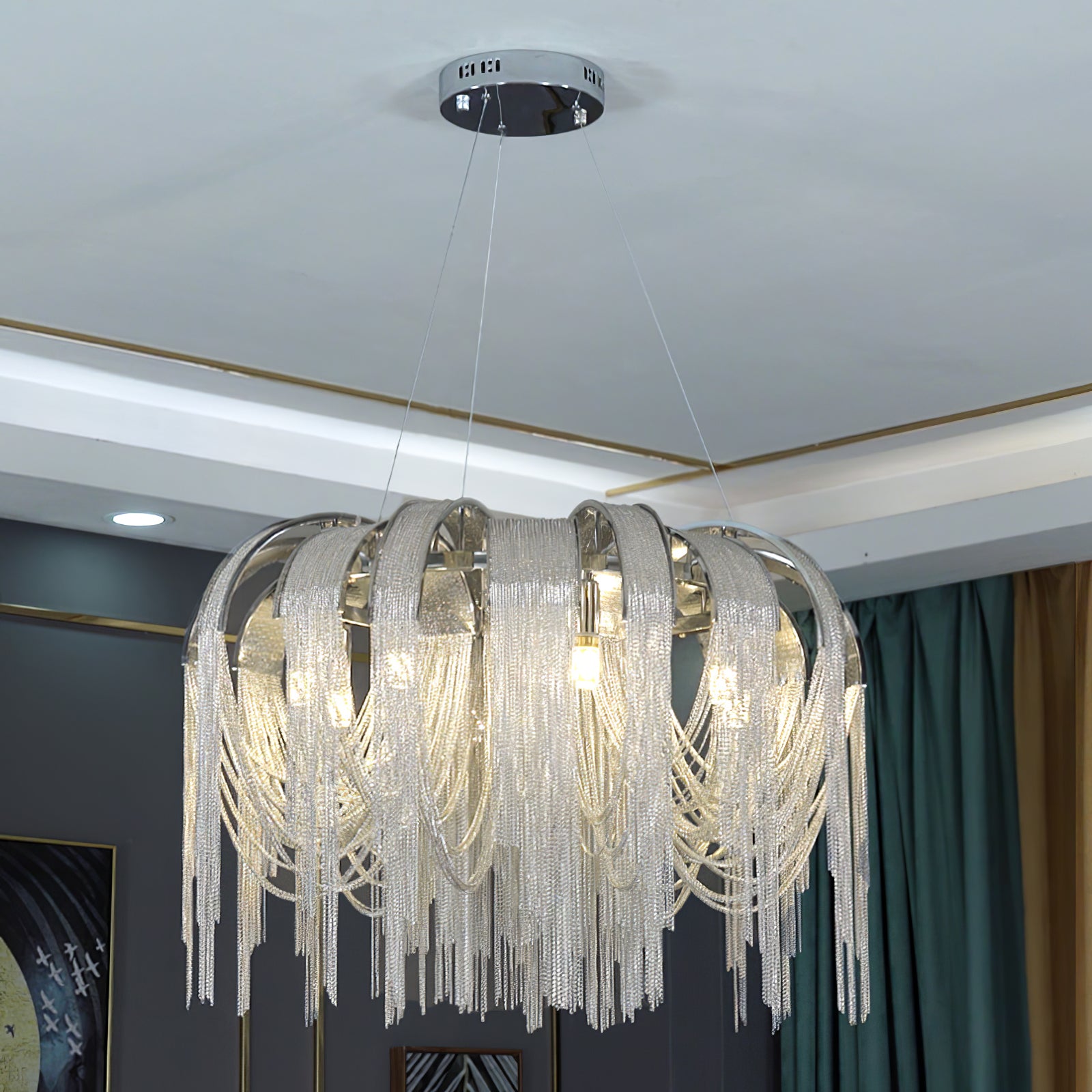 Length Chains Chandelier - Lumpaz