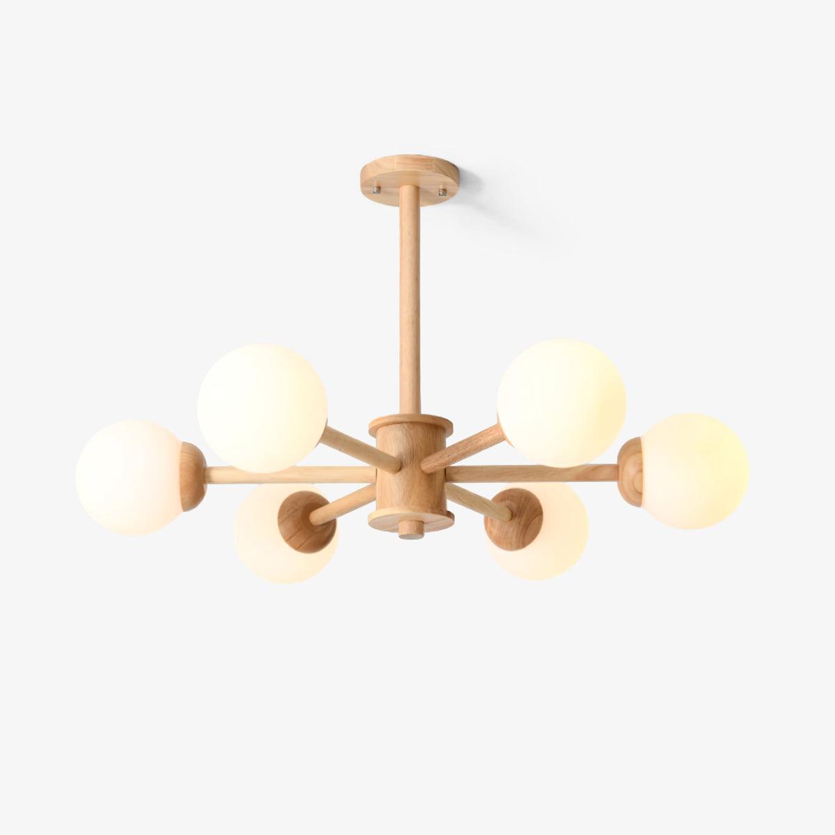Kozan Wooden Chandelier - Lumpaz