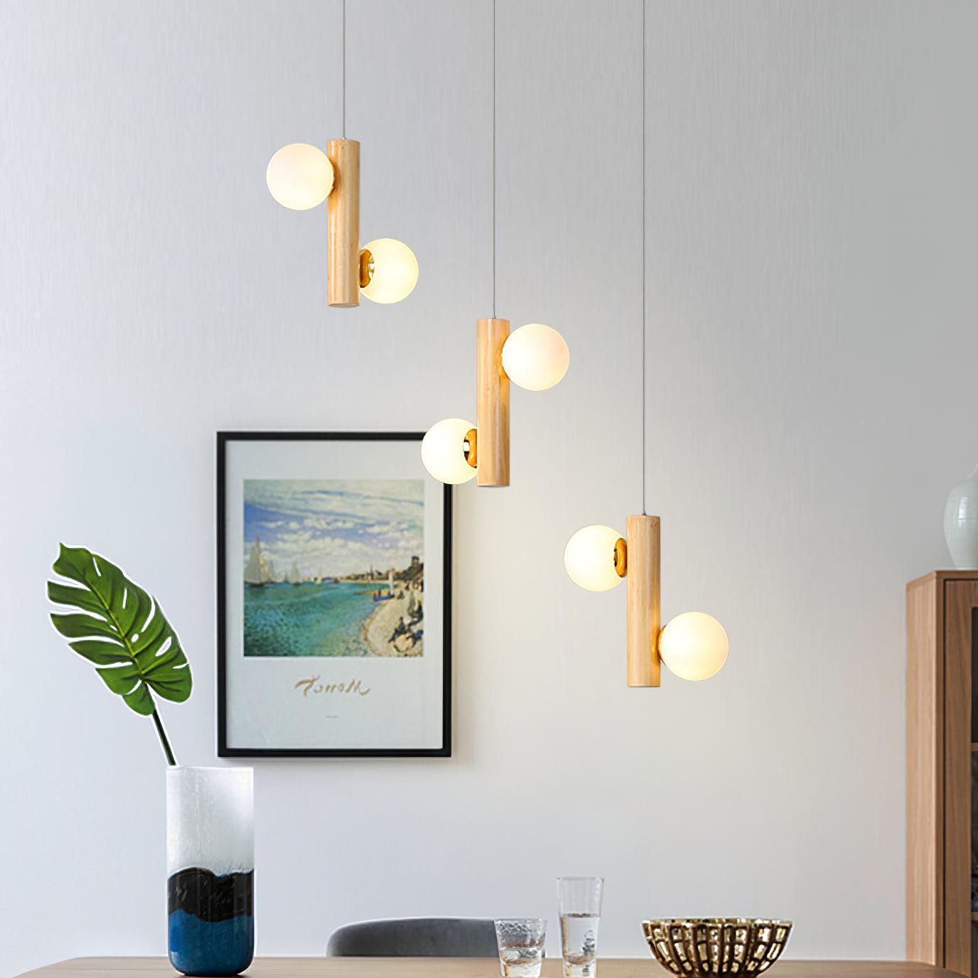 Tupelo Double Pendant Lamp - Lumpaz