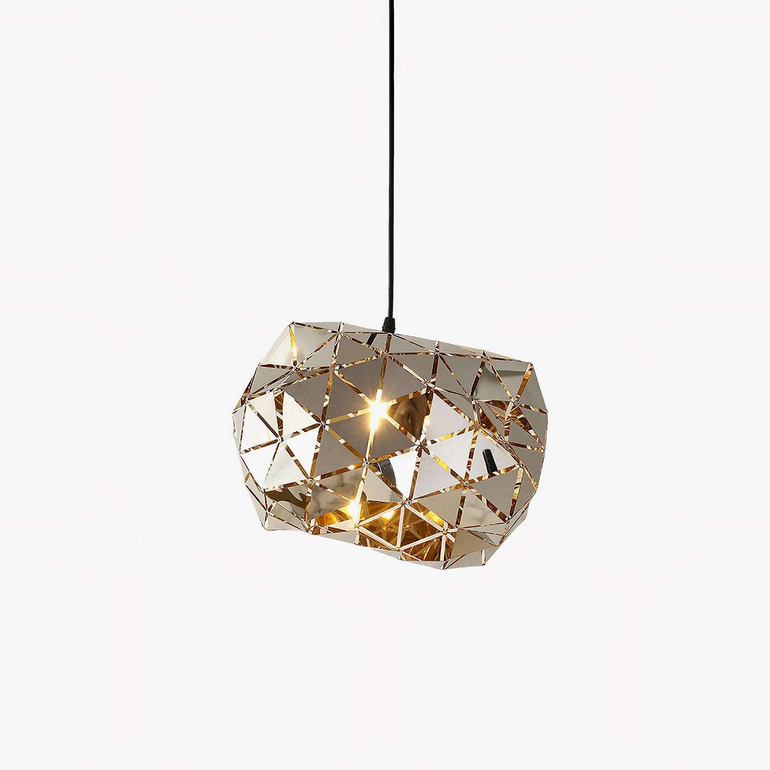 Geometric Panel Pendant Lamp - Lumpaz