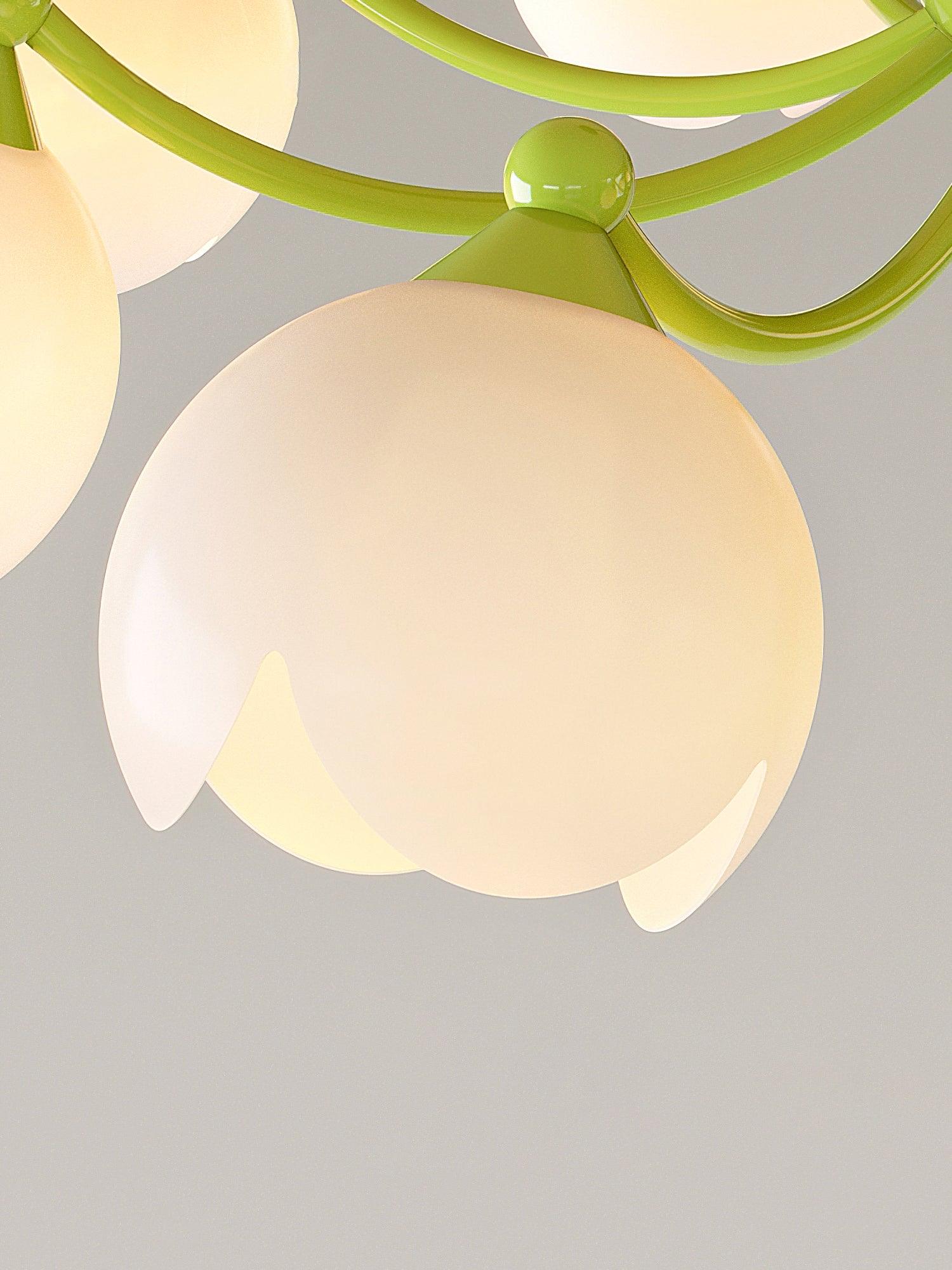 Murano Cream Chandelier - Lumpaz