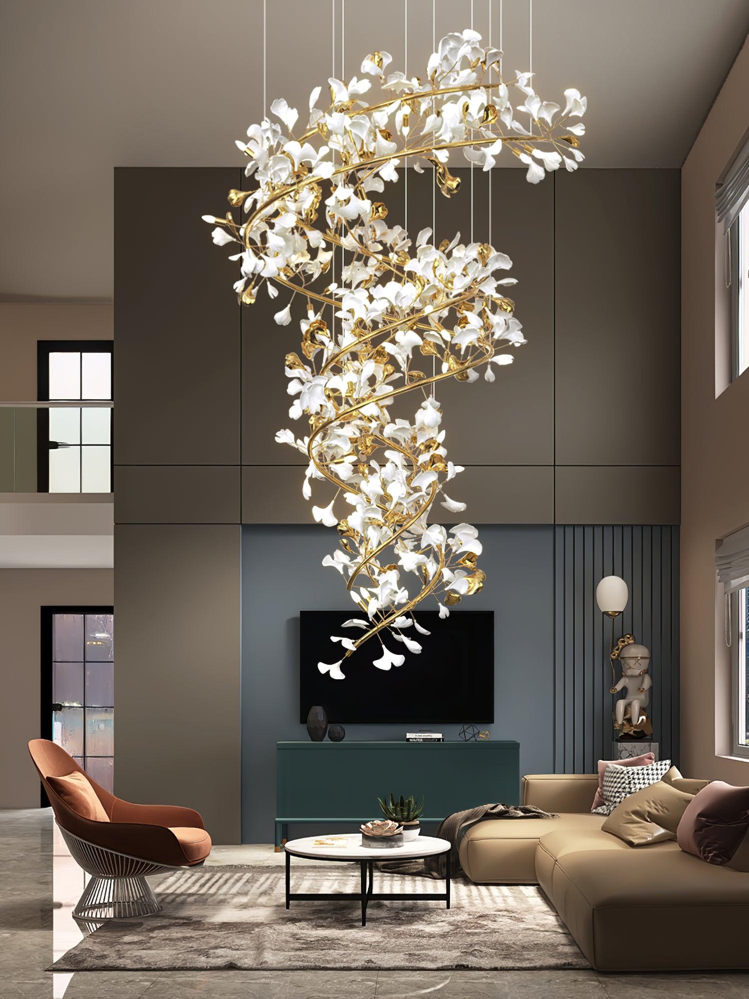 Gingko Chandelier Q - Lumpaz