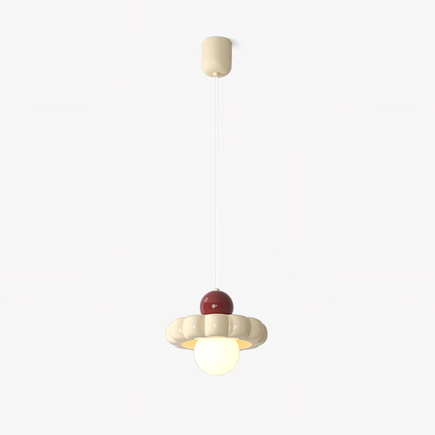 Cream Cloud Pendant Lamp - Lumpaz