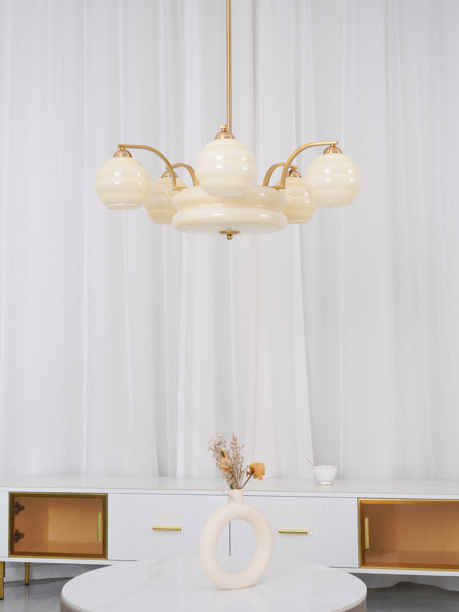 Art Deco Vintage Chandelier - Lumpaz