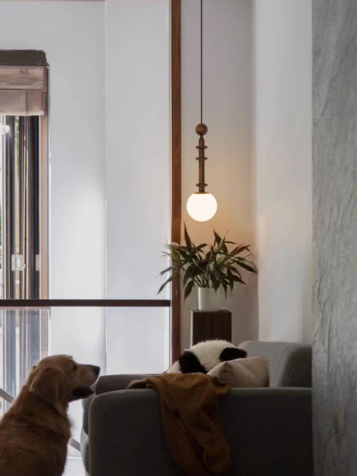Roman Column Small Pendant Light - Lumpaz