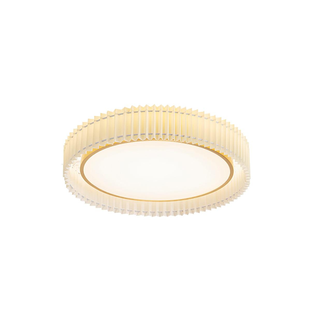 Round Pleated Ceiling Lamp - Lumpaz