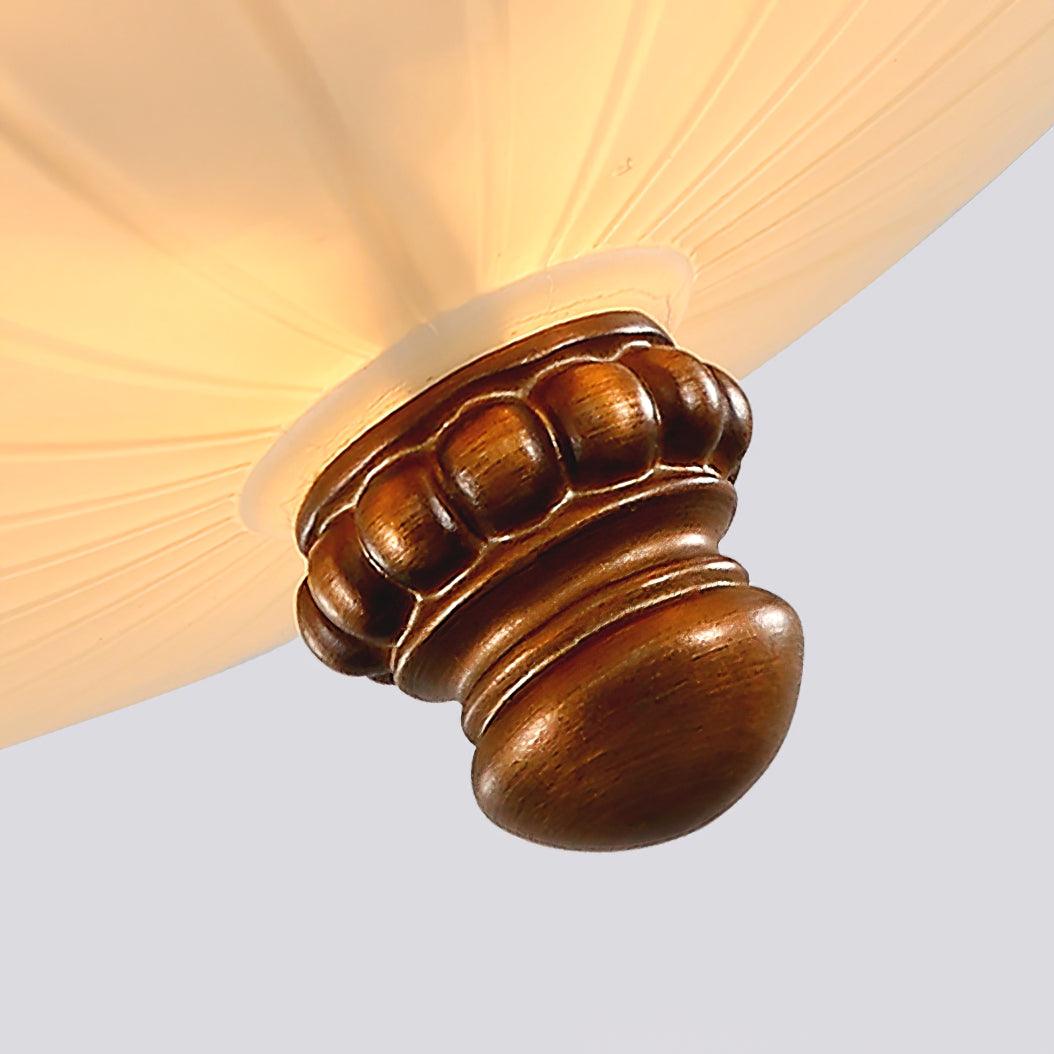 Retro Floral Resin Recessed Ceiling Light - Lumpaz