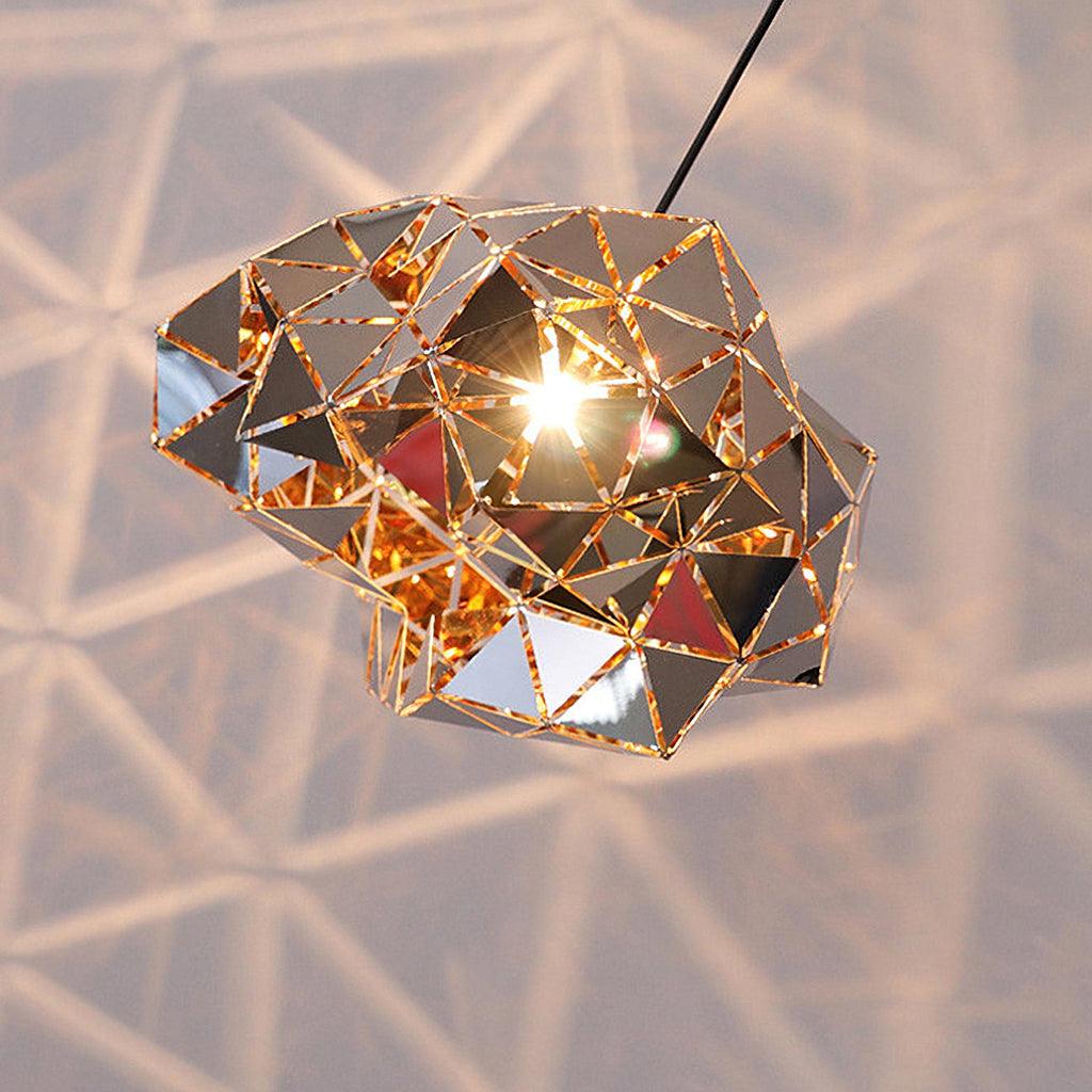 Geometric Panel Pendant Lamp - Lumpaz