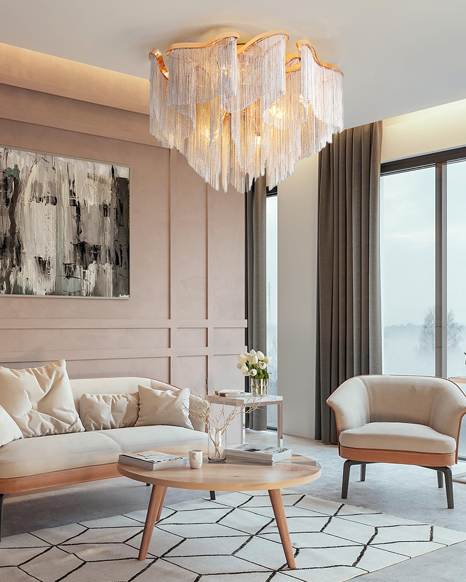Modern Tassel Ceiling Lamp - Lumpaz