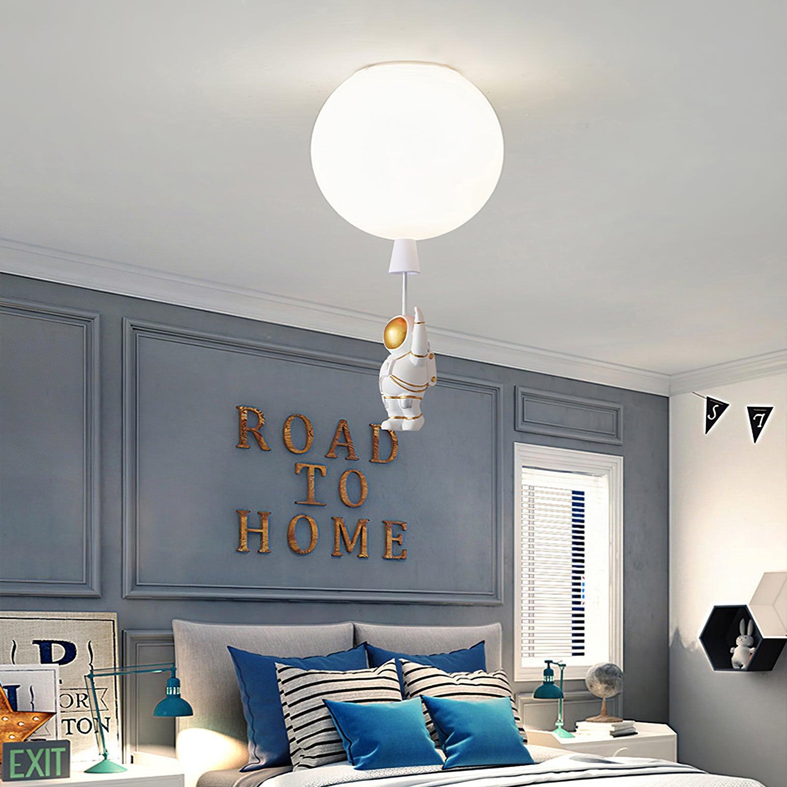 Frosted Balloon Ceiling Light - Lumpaz