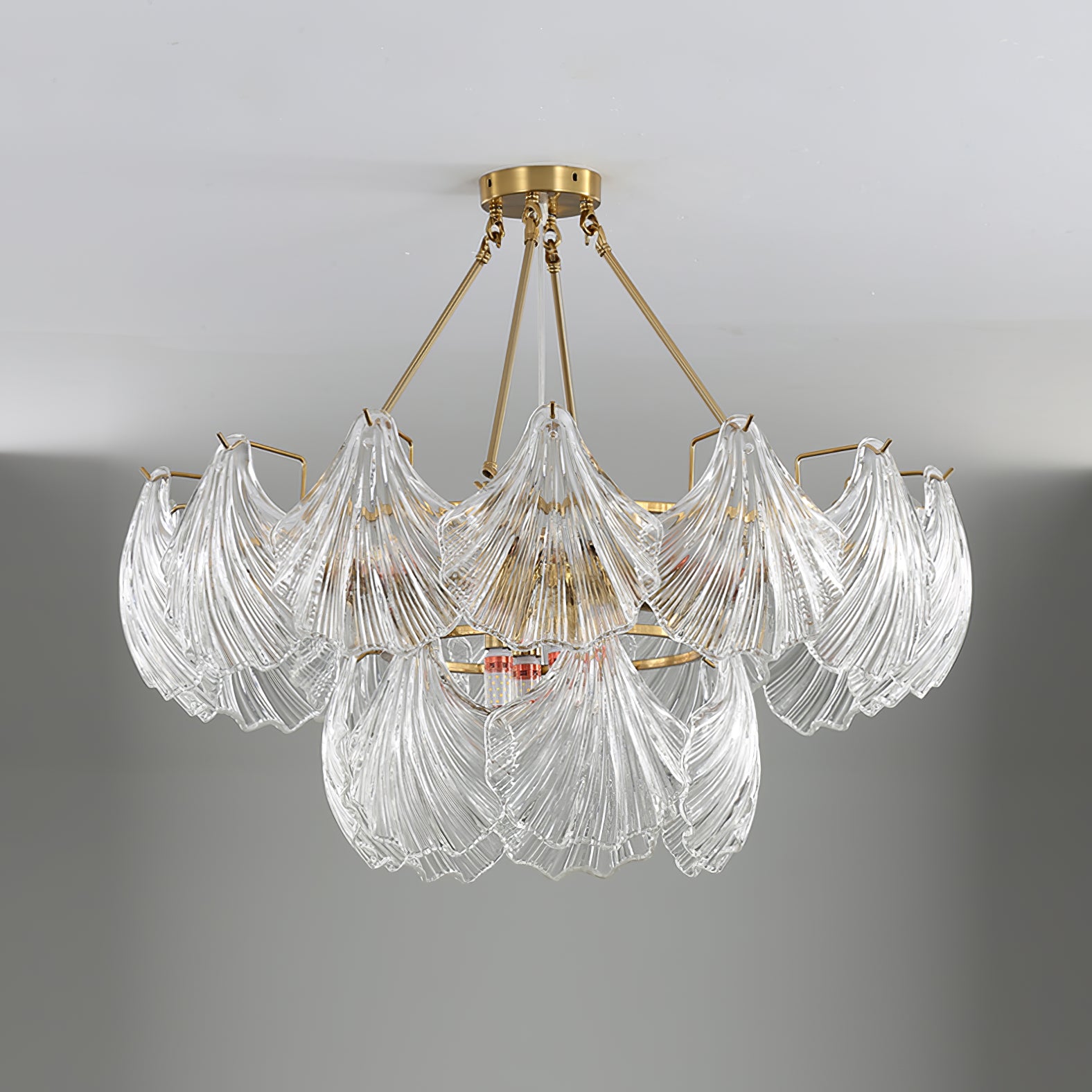 Ribbed Shell Ceiling light - Lumpaz