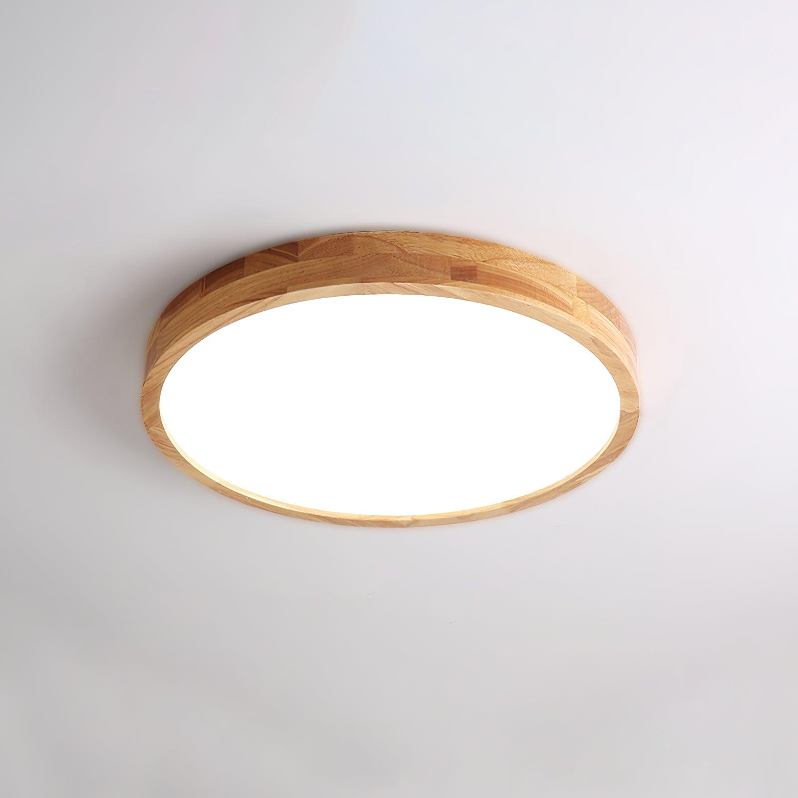 Wooden Geometric Ceiling Light - Lumpaz