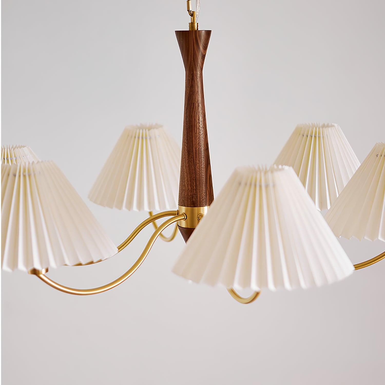 Pleated Chandelier - Lumpaz