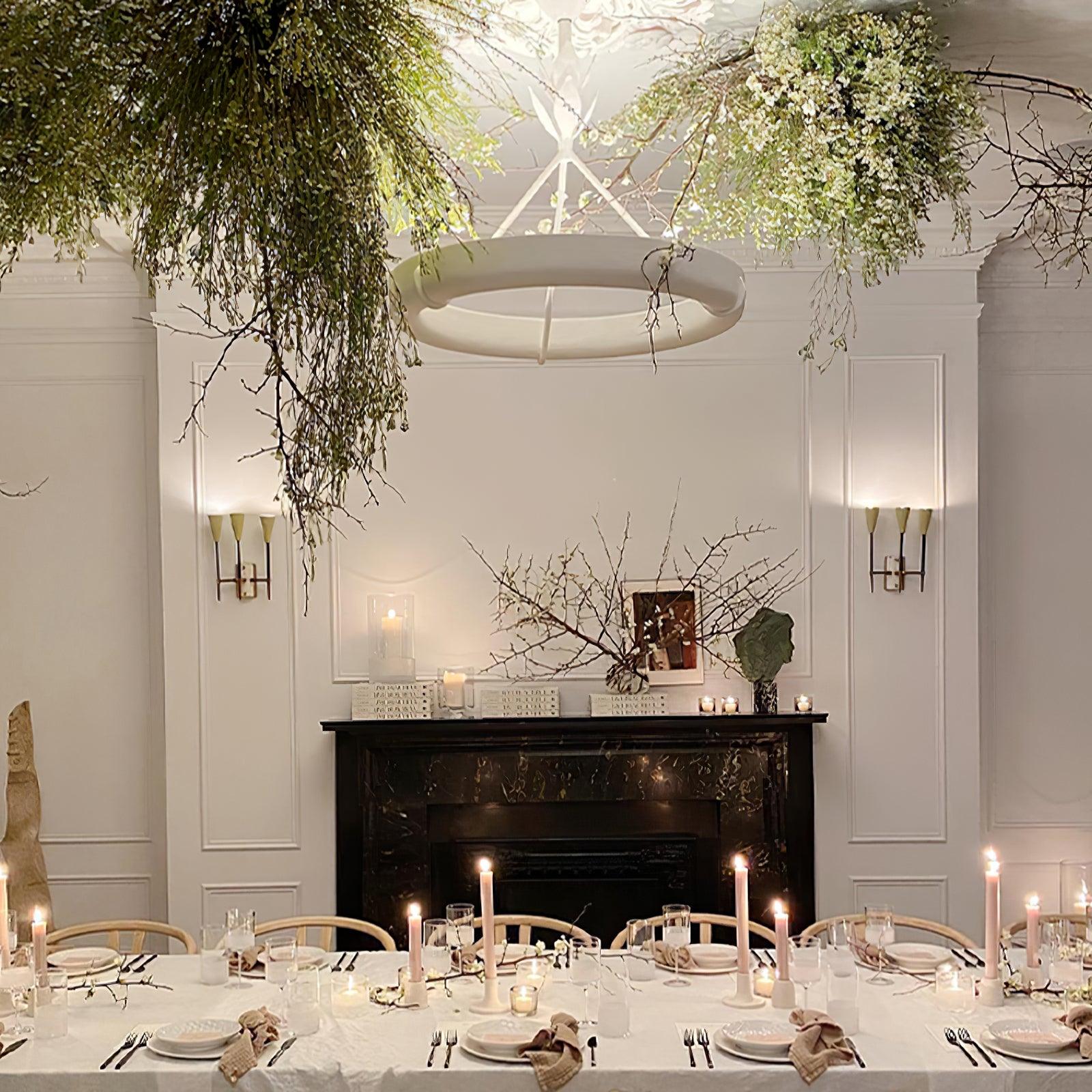 Tinsley Plaster Chandelier - Lumpaz