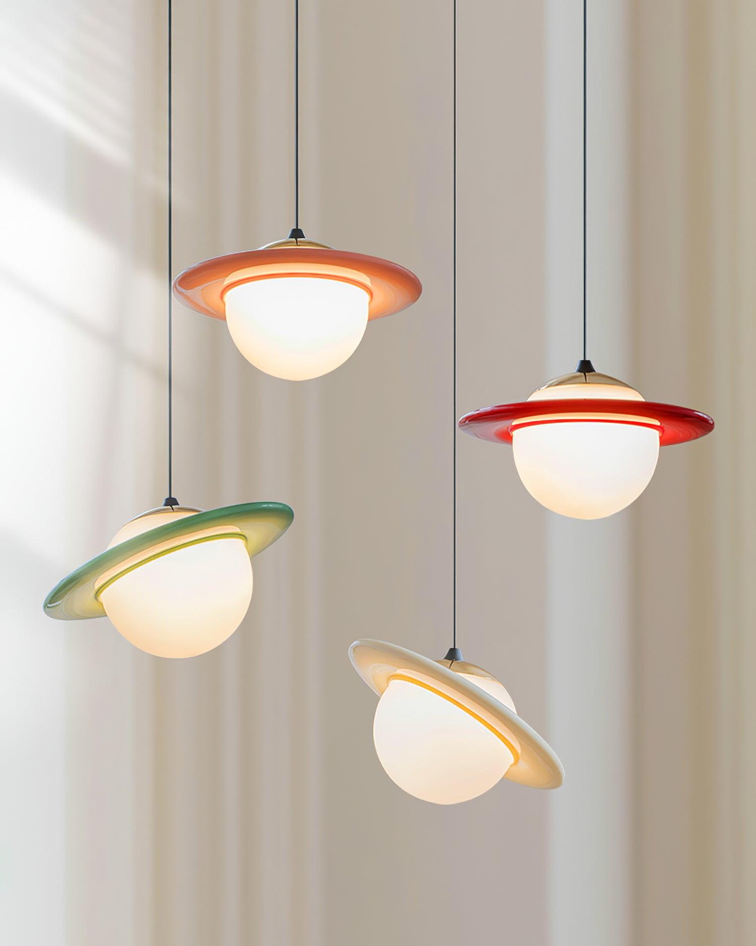 Saturn Planet Pendant Lamp - Lumpaz