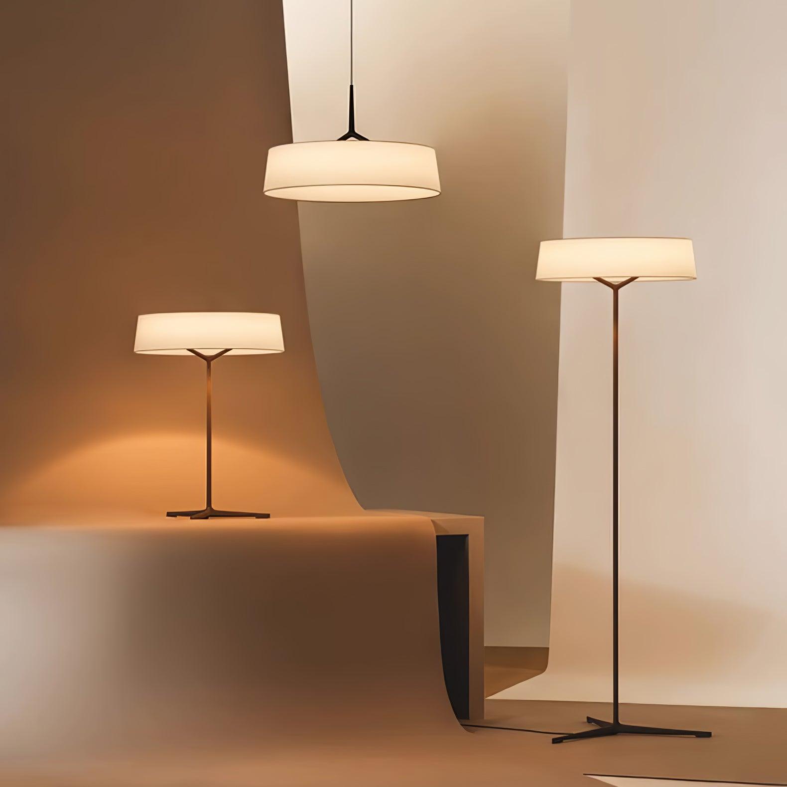 Paper Glow Circular Pendant Lamp - Lumpaz