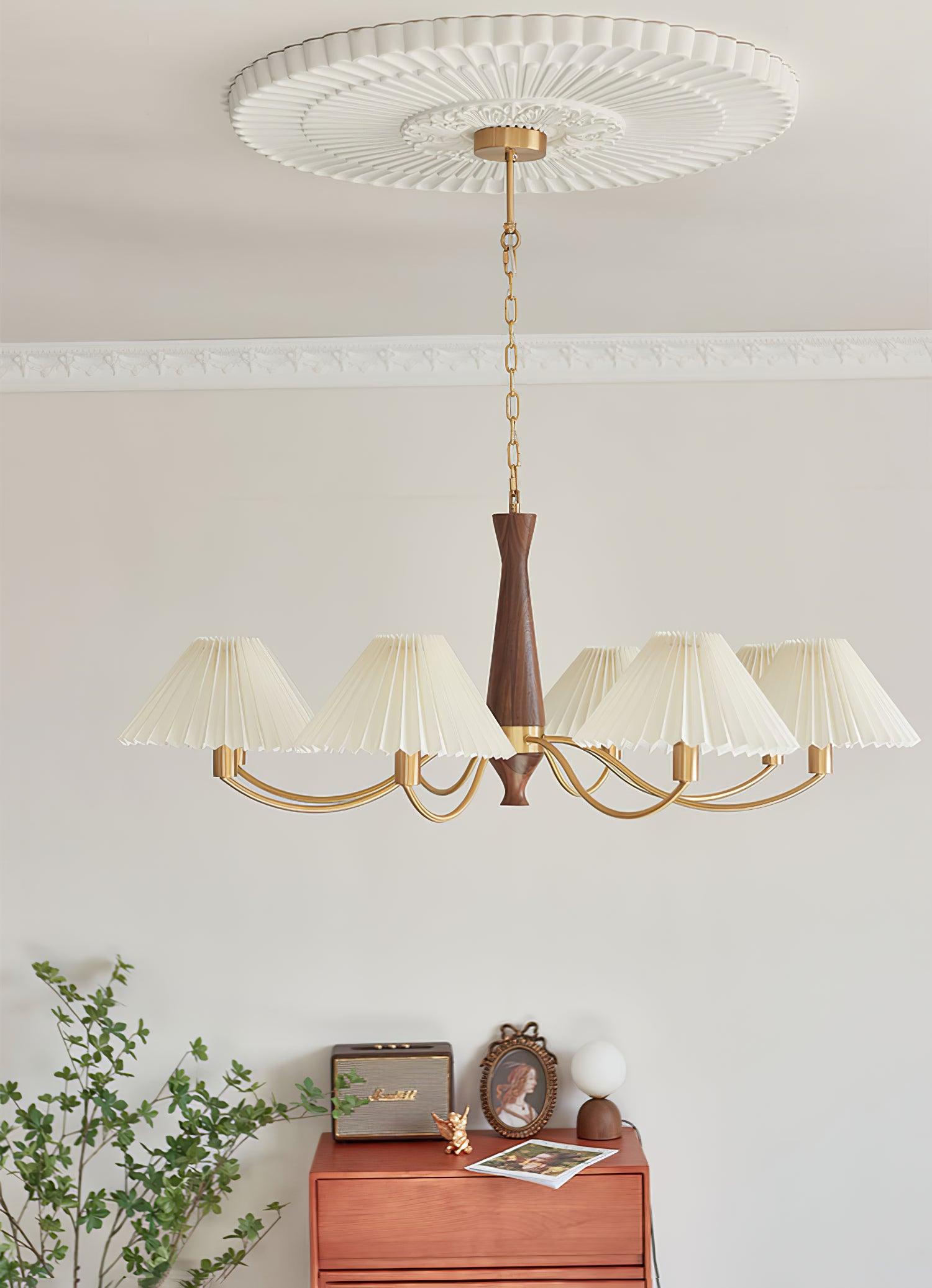 Pleated Chandelier - Lumpaz