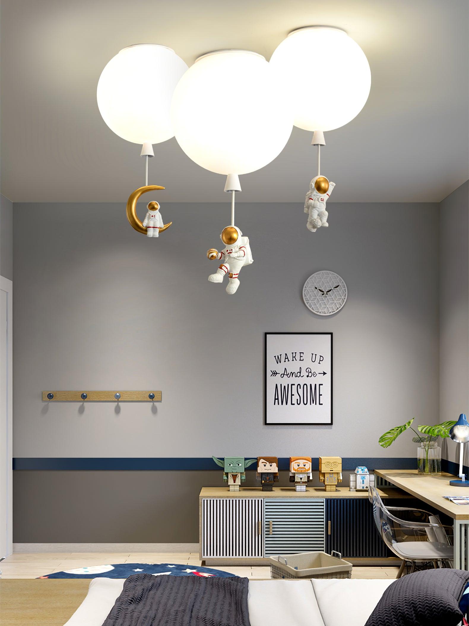 Balloon Glossy Ceiling Light - Lumpaz