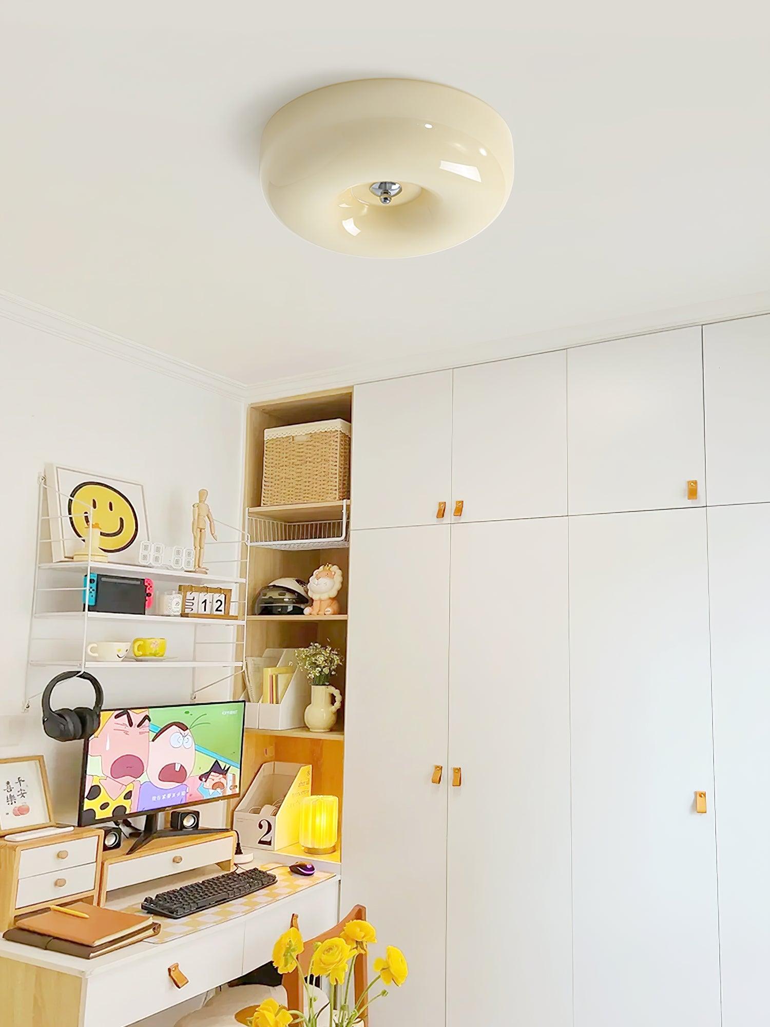 Cream Pudding Ceiling Lamp - Lumpaz