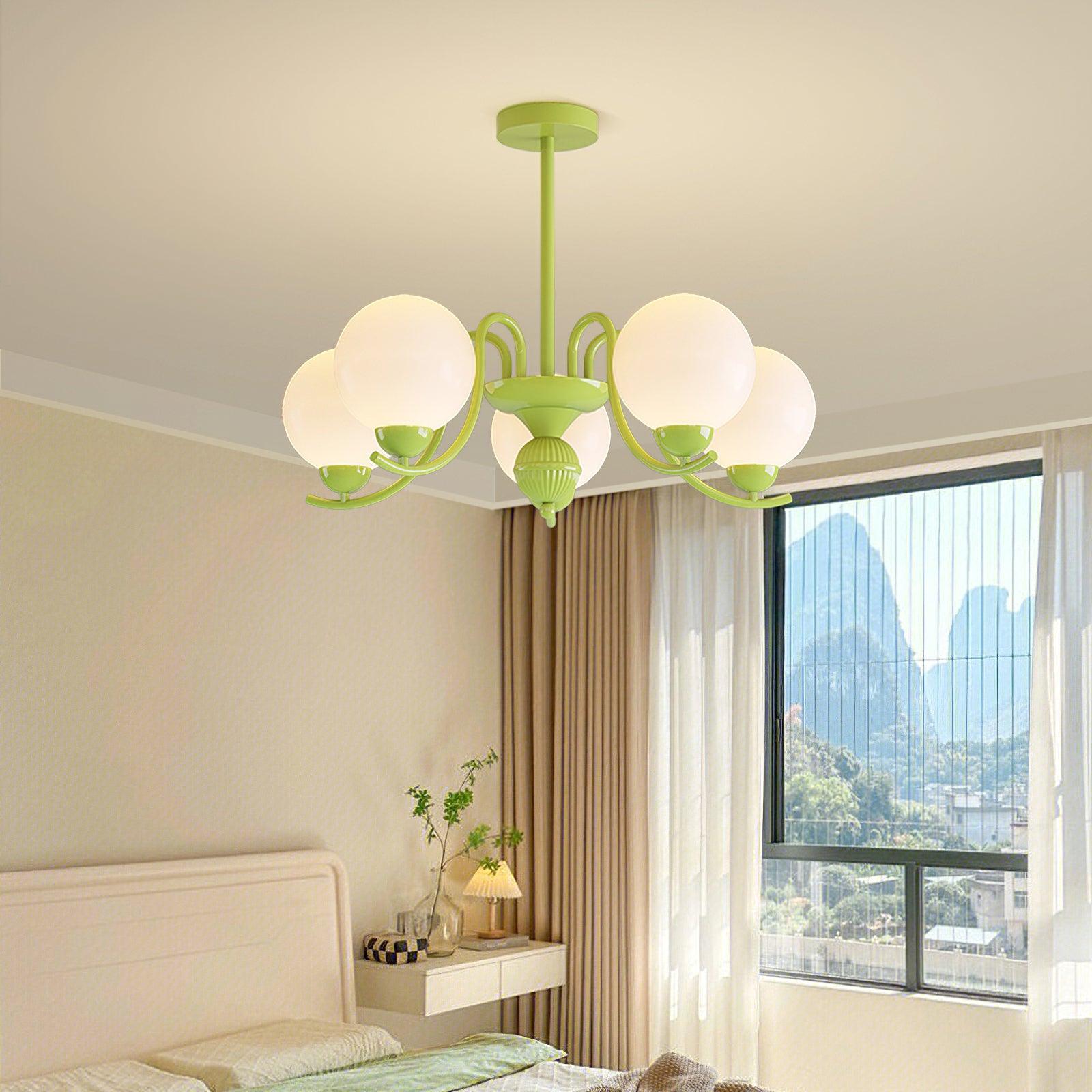 Vanilla Ball Chandelier - Lumpaz