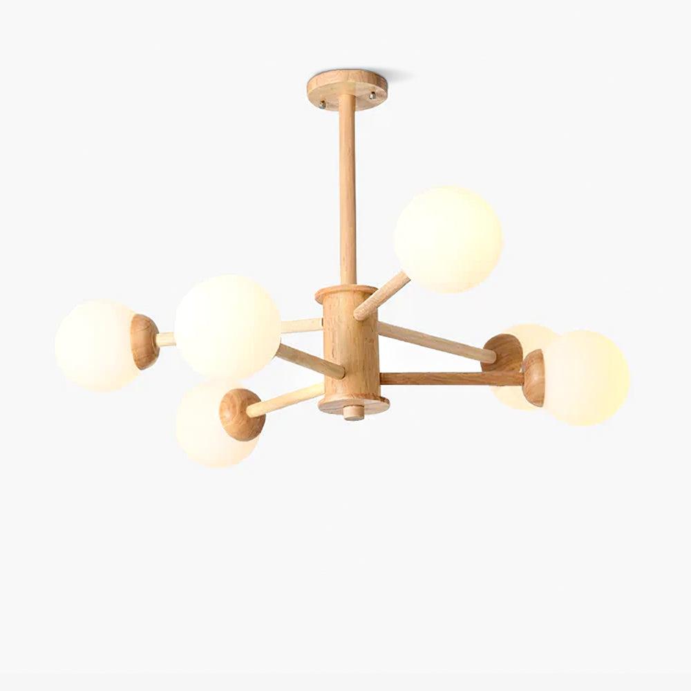 Kozan Wooden Chandelier - Lumpaz