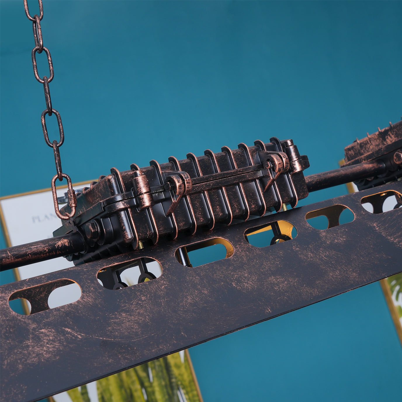 Industrial Steampunk Chandelier - Lumpaz