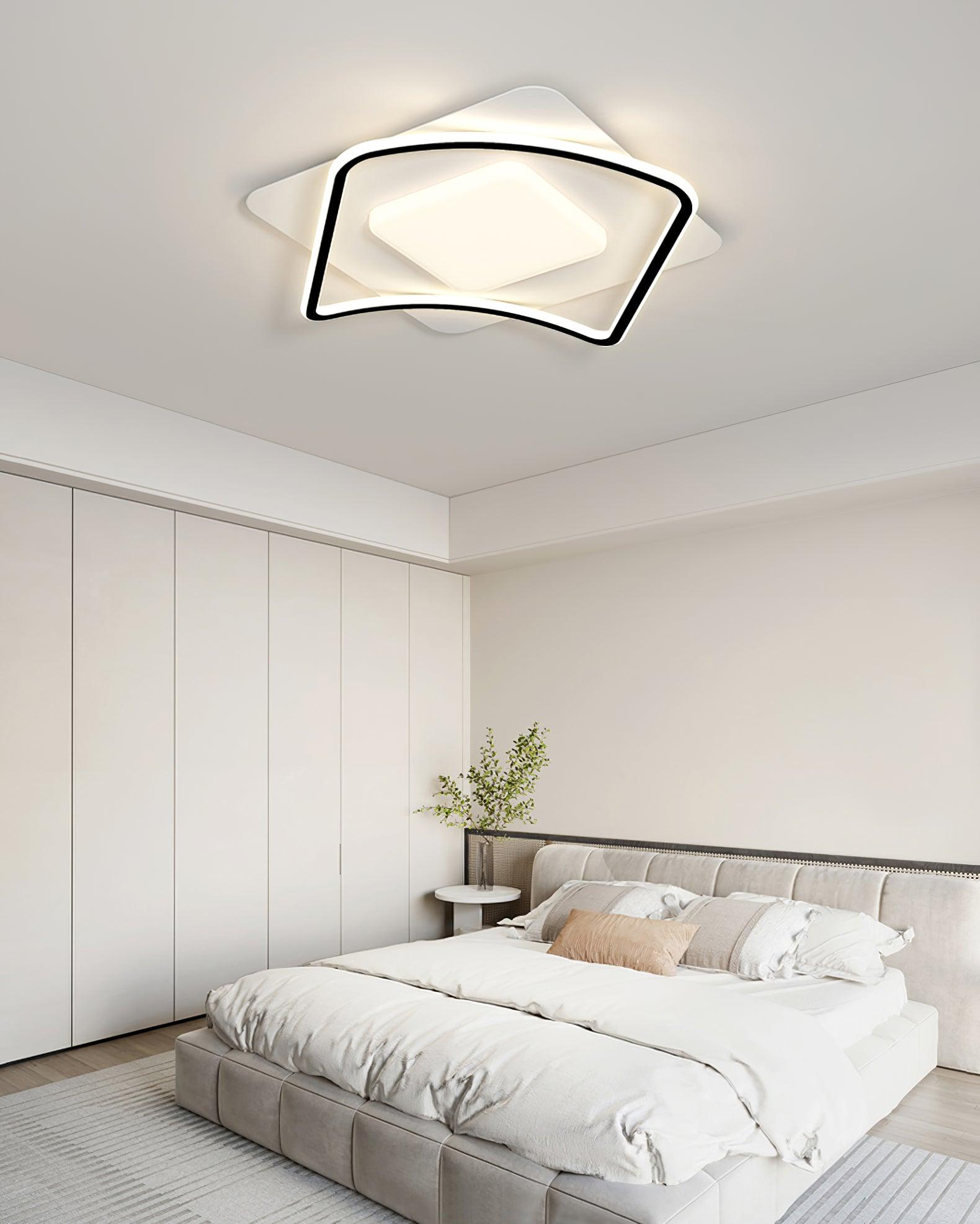 Minimalist Geometry LED Ceiling Light - Lumpaz