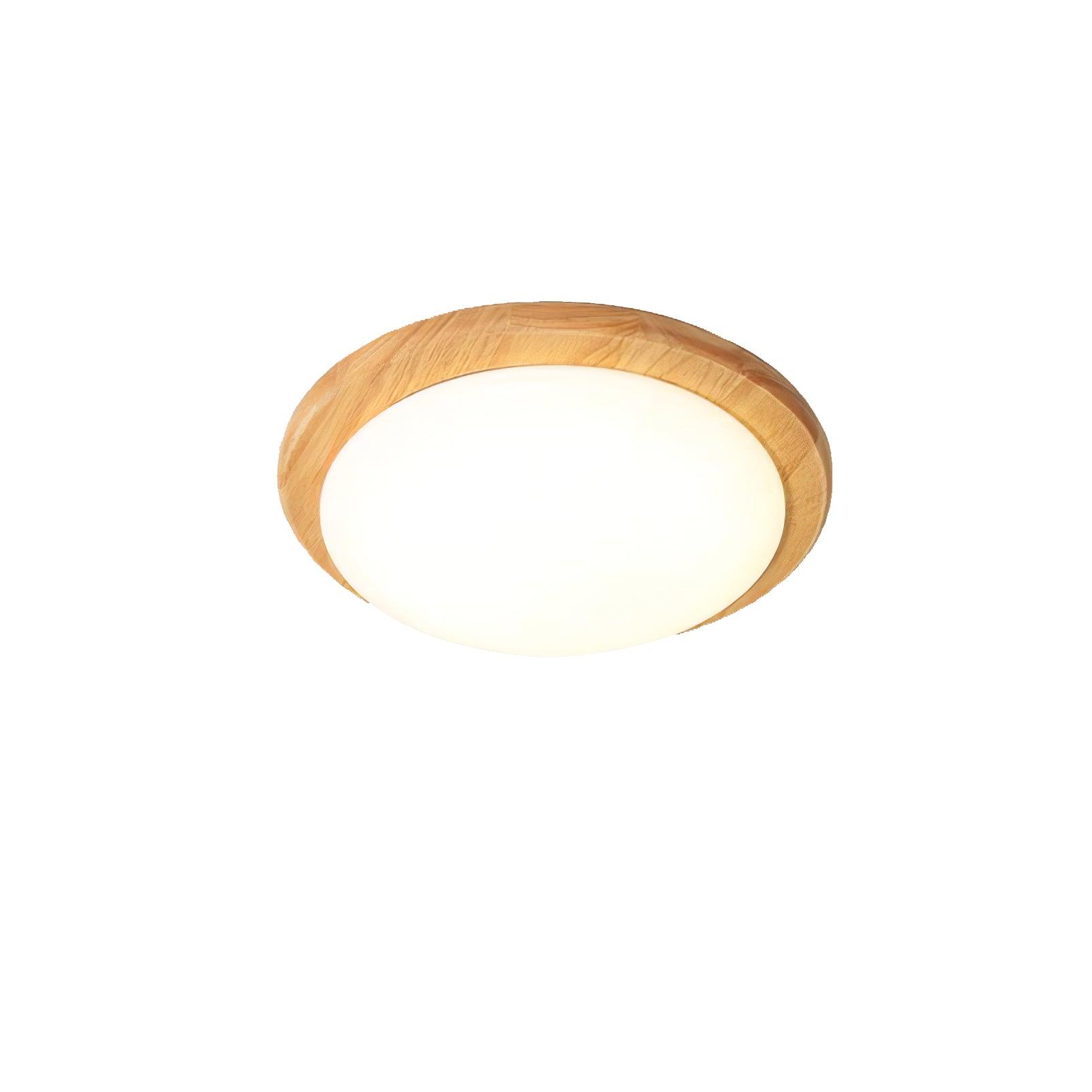 Drum Wood Ceiling Lamp - Lumpaz