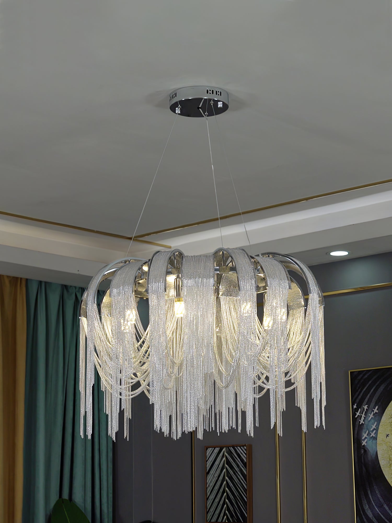 Length Chains Chandelier - Lumpaz