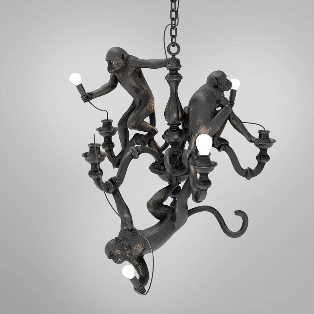 Monkey Chandelier - Lumpaz