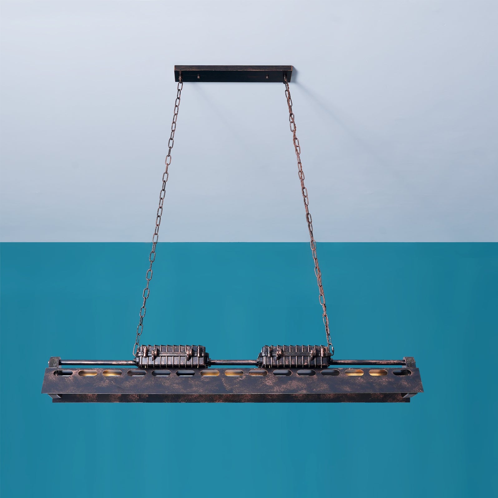 Industrial Steampunk Chandelier - Lumpaz