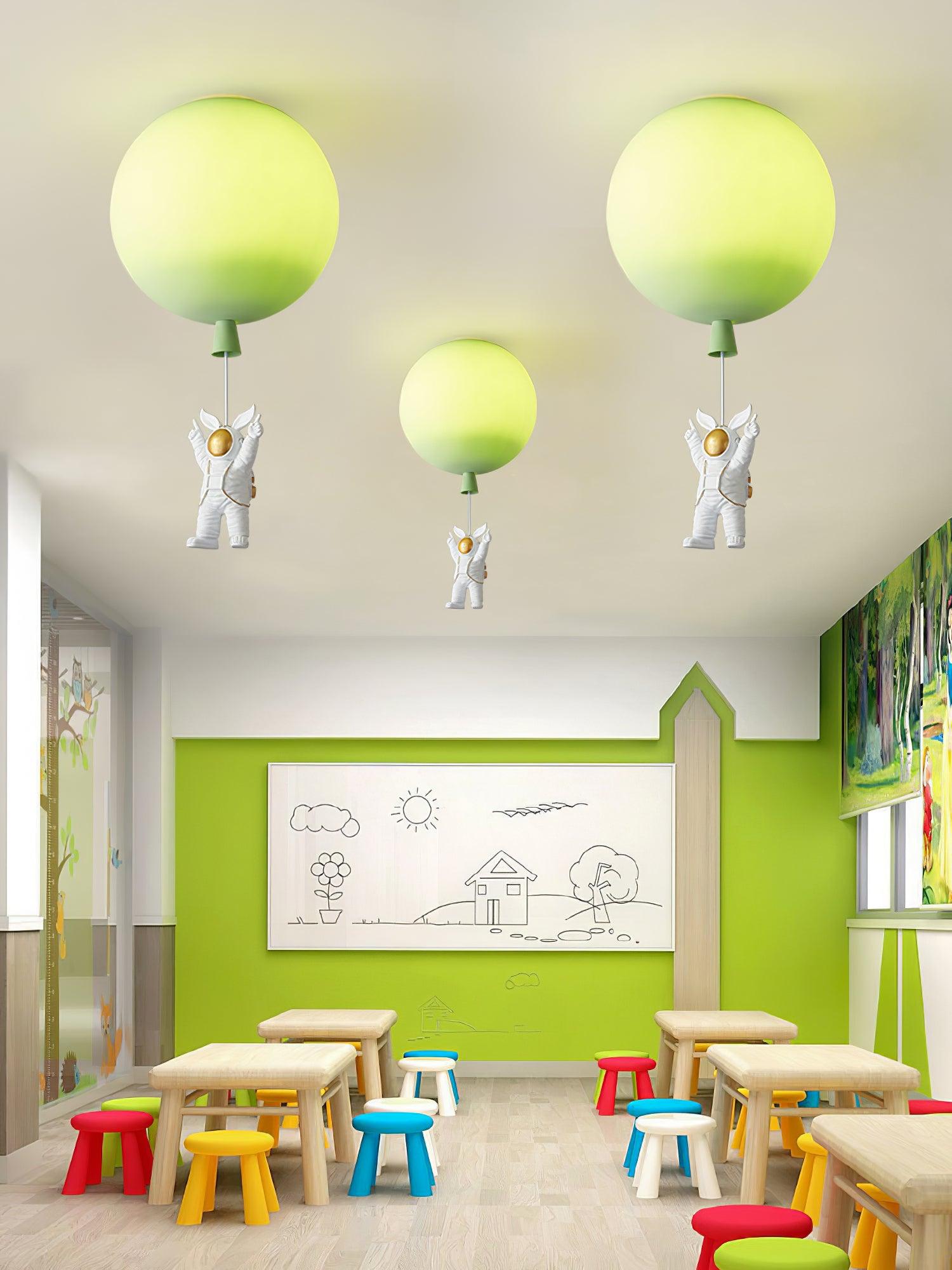 Frosted Balloon Ceiling Light - Lumpaz