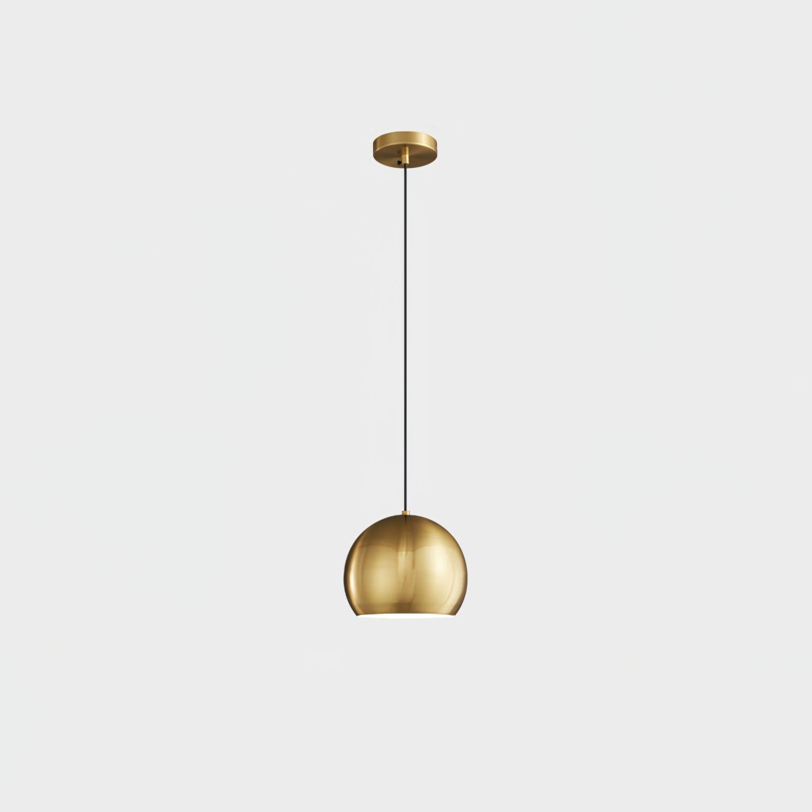 Palla Brass Pendant Lamp - Lumpaz