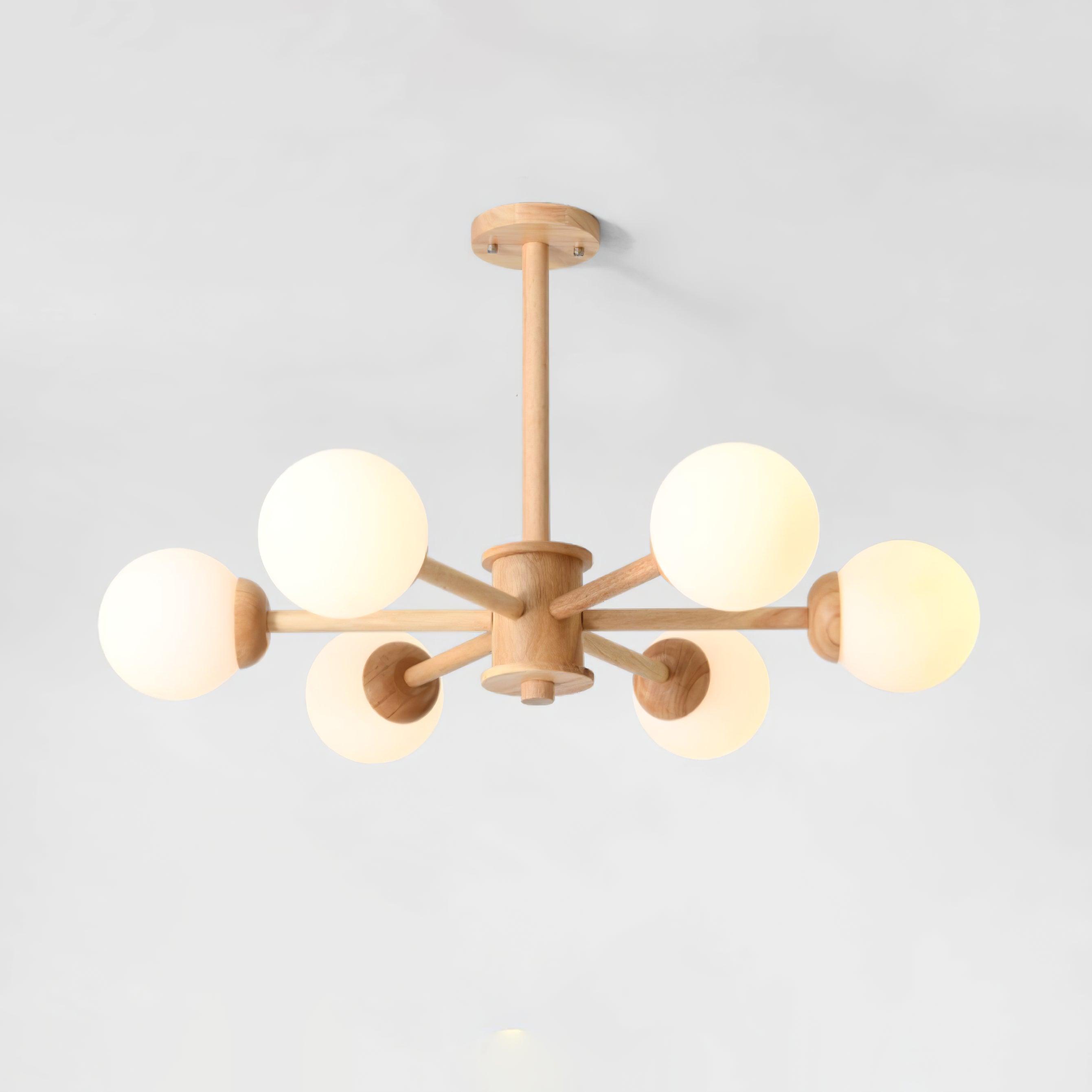 Kozan Wooden Chandelier - Lumpaz