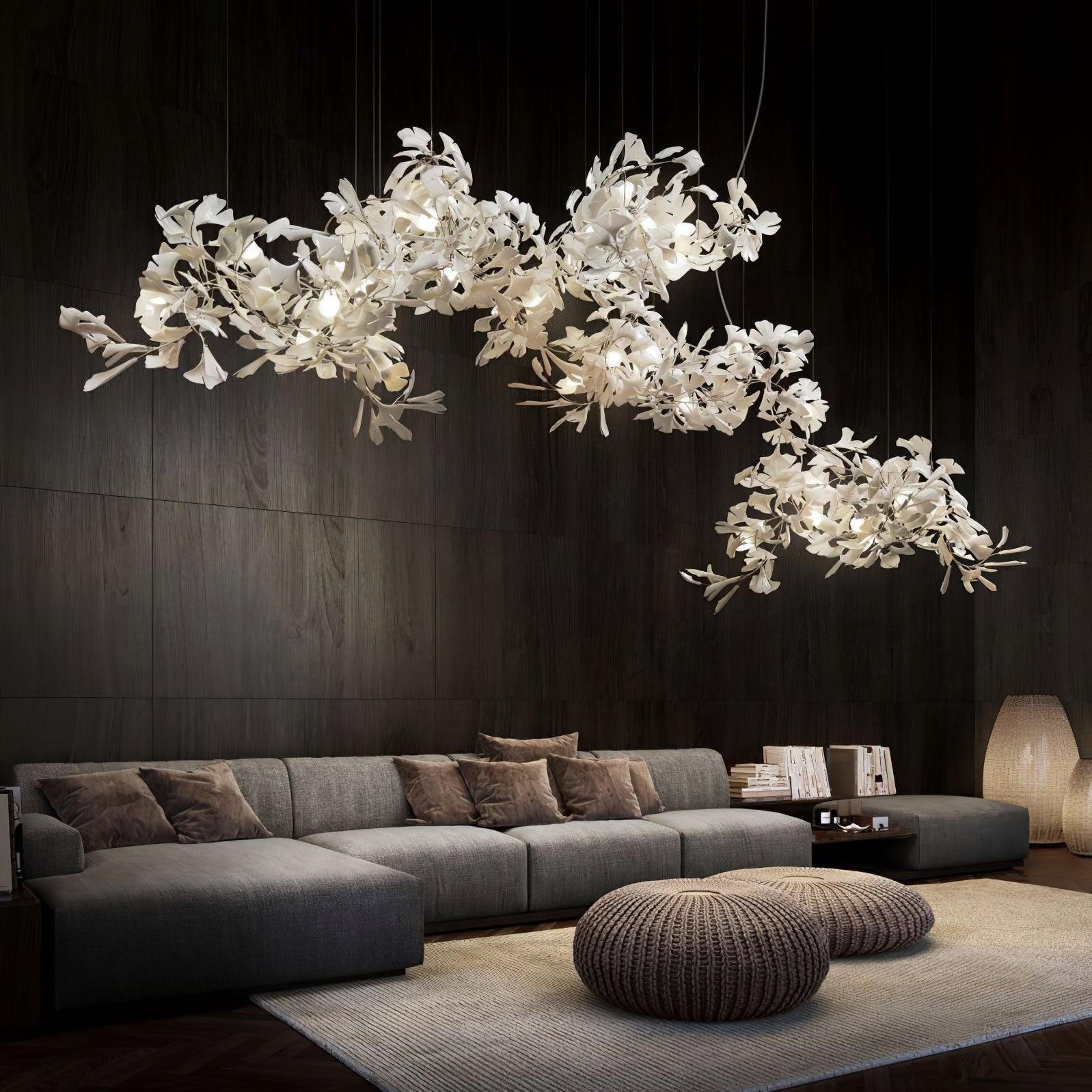 Gingko Chandelier C - Lumpaz