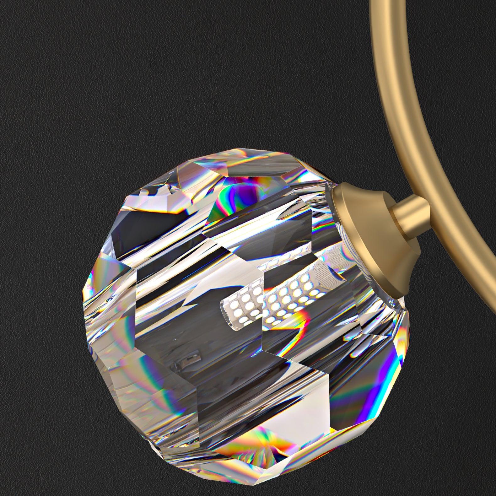 Eara Crystal Chandelier - Lumpaz