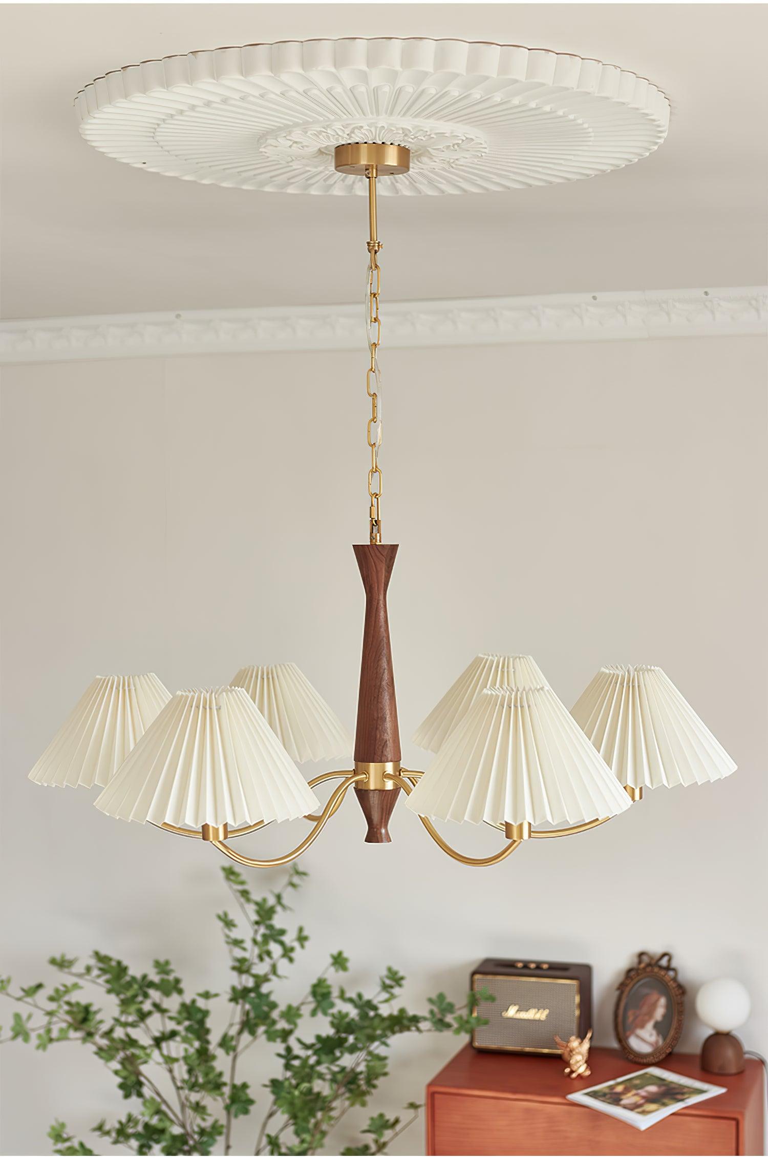 Pleated Chandelier - Lumpaz