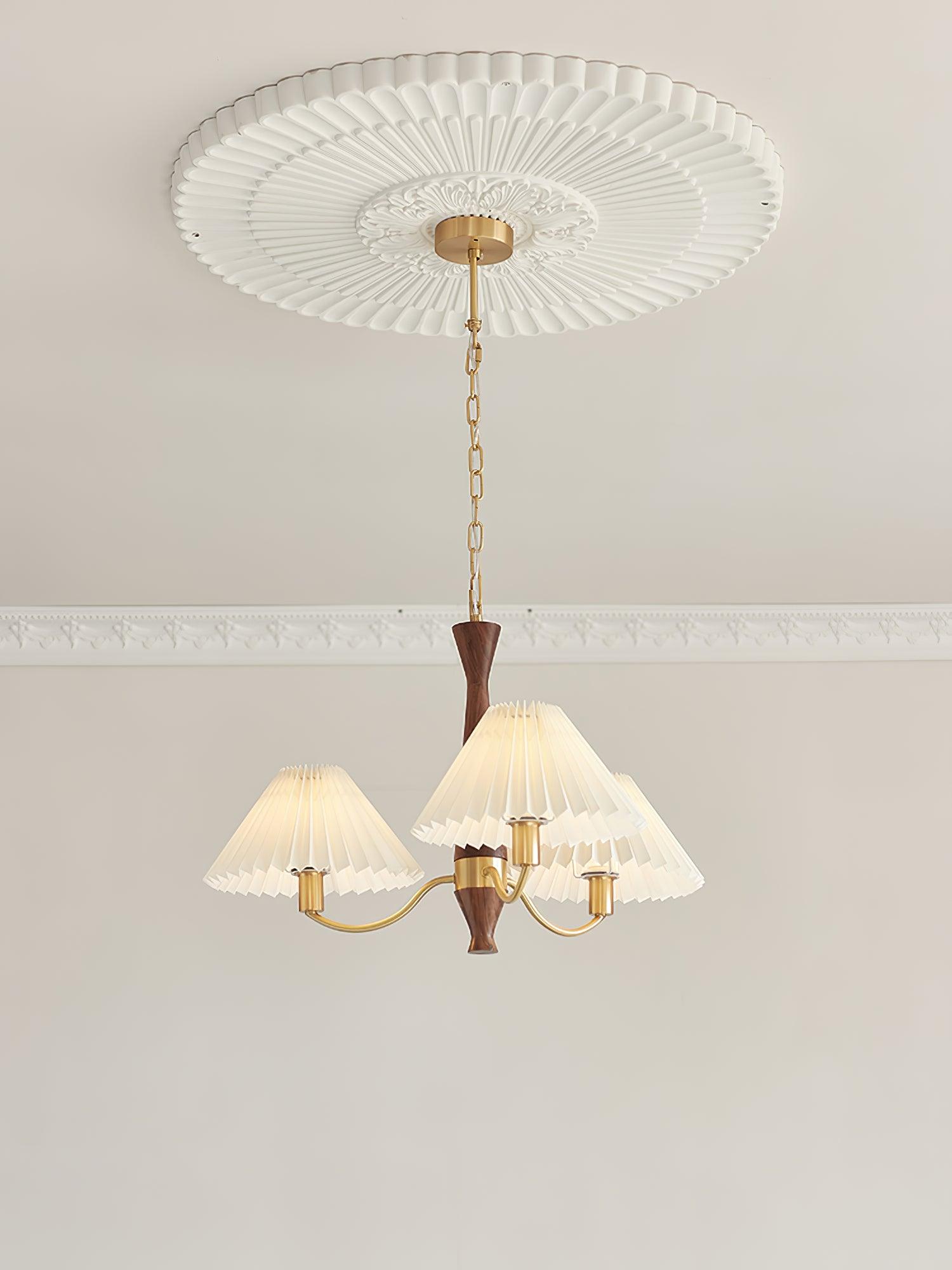 Pleated Chandelier - Lumpaz