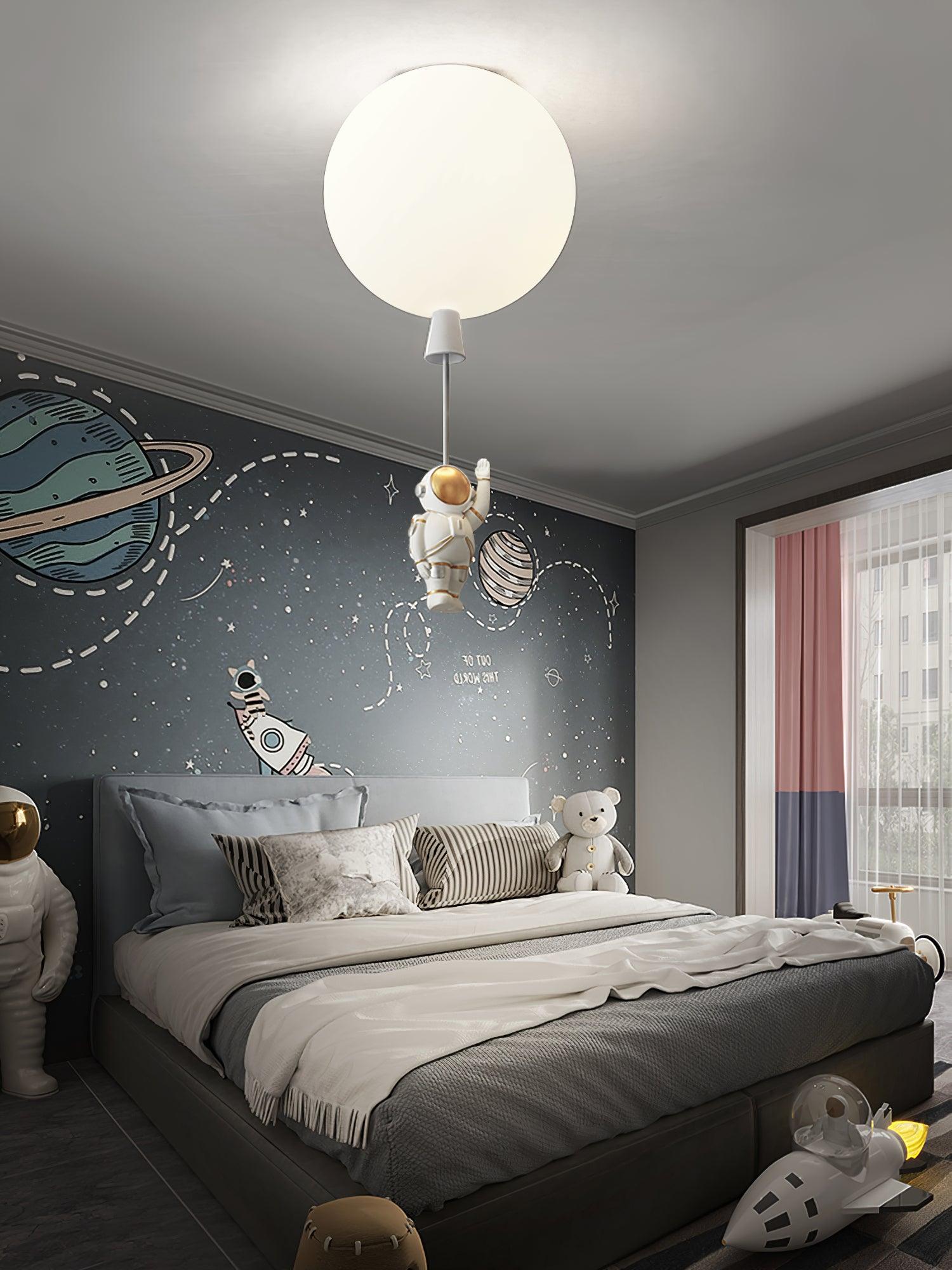 Frosted Balloon Ceiling Light - Lumpaz