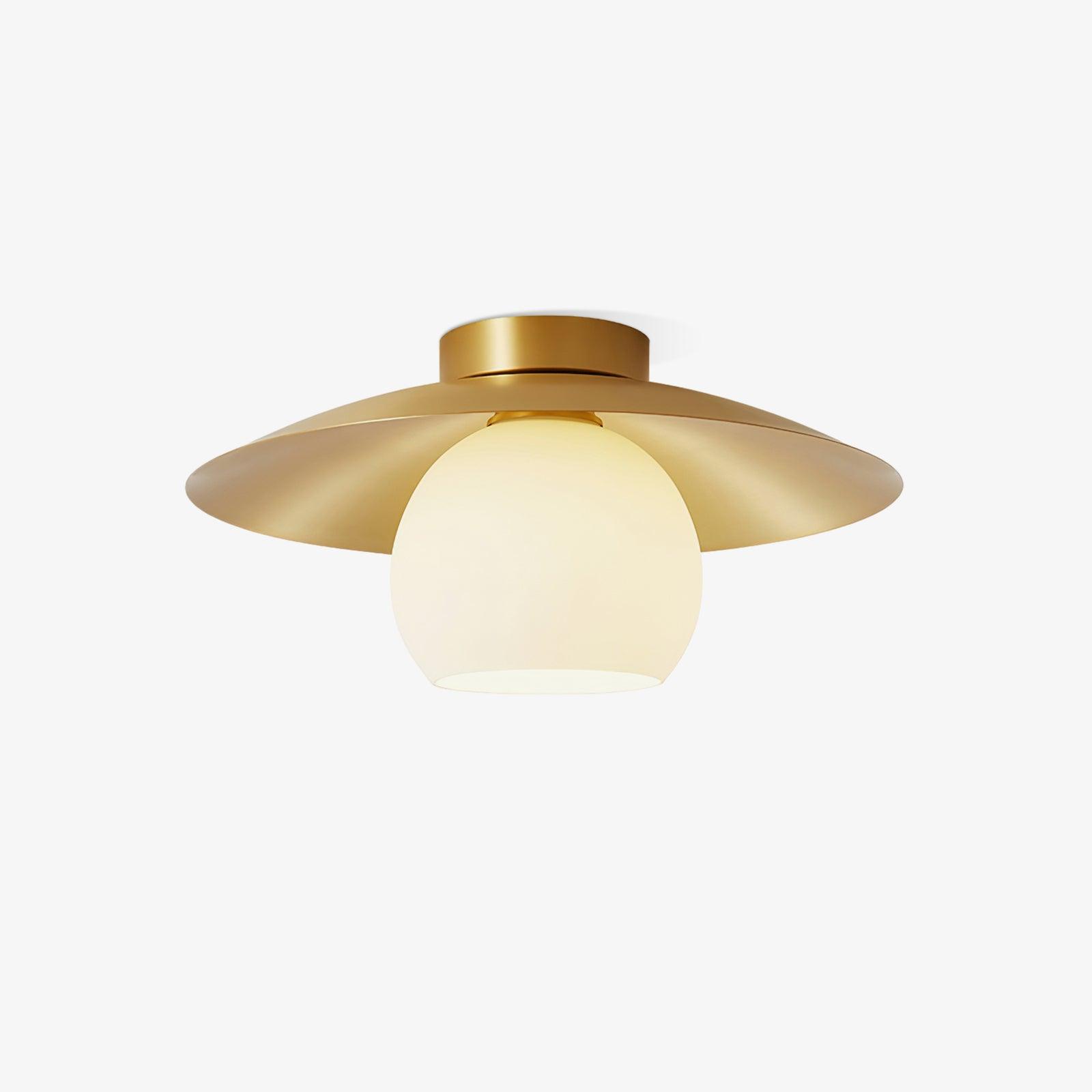 Brass Cap Ceiling Lamp - Lumpaz