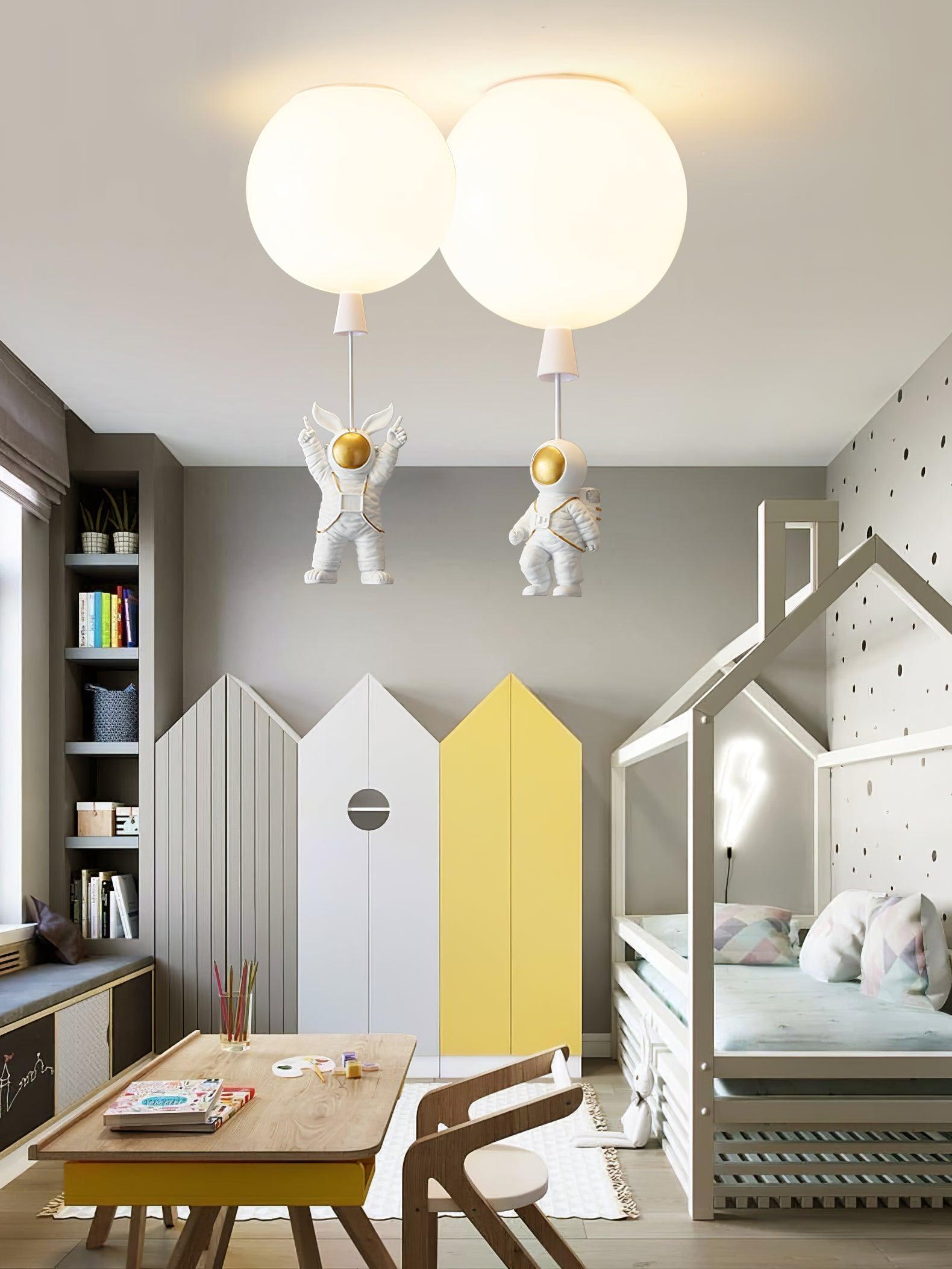 Frosted Balloon Ceiling Light - Lumpaz