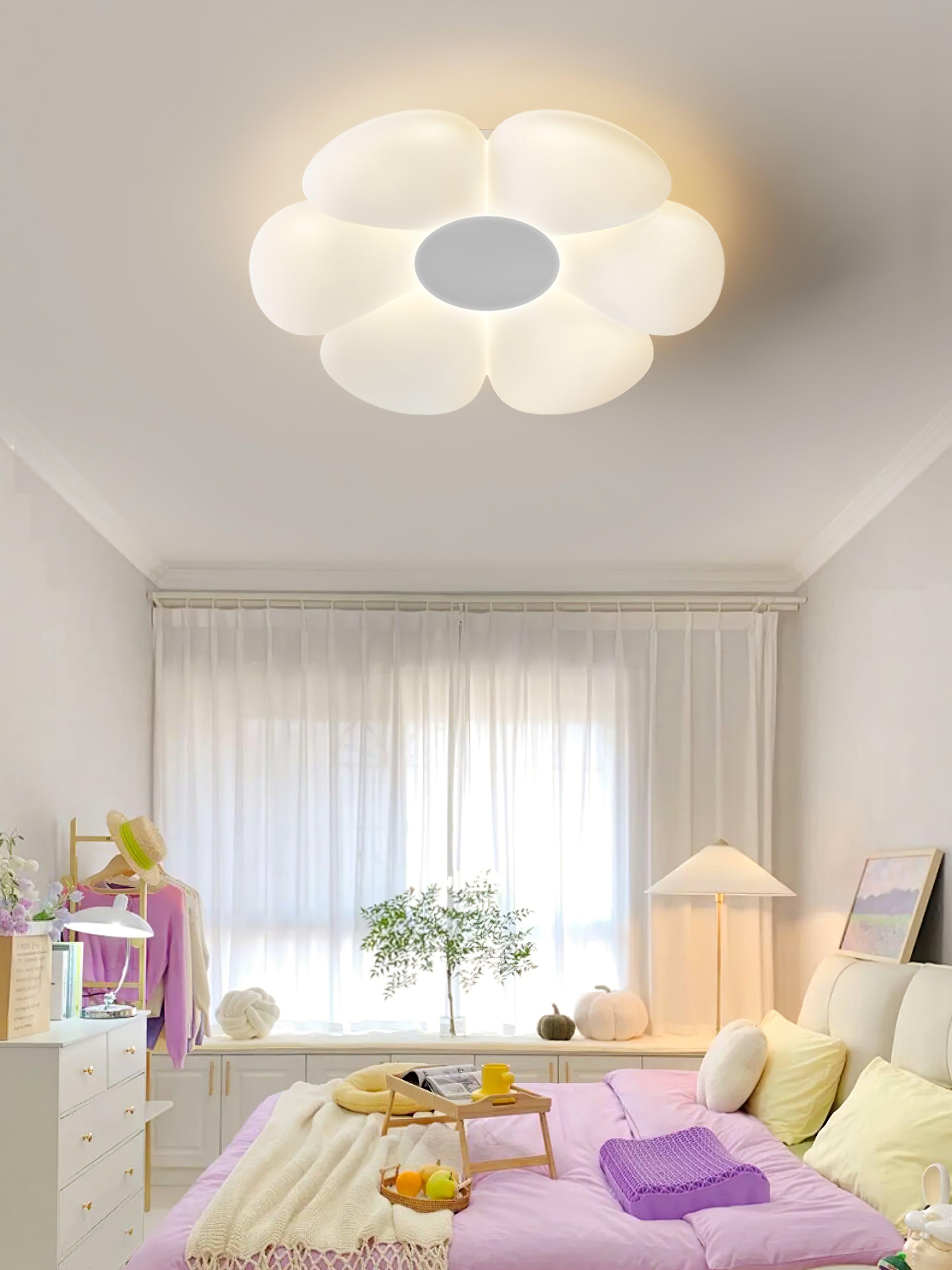 Six-leaf Flower Kids Room Ceiling Lamp - Lumpaz