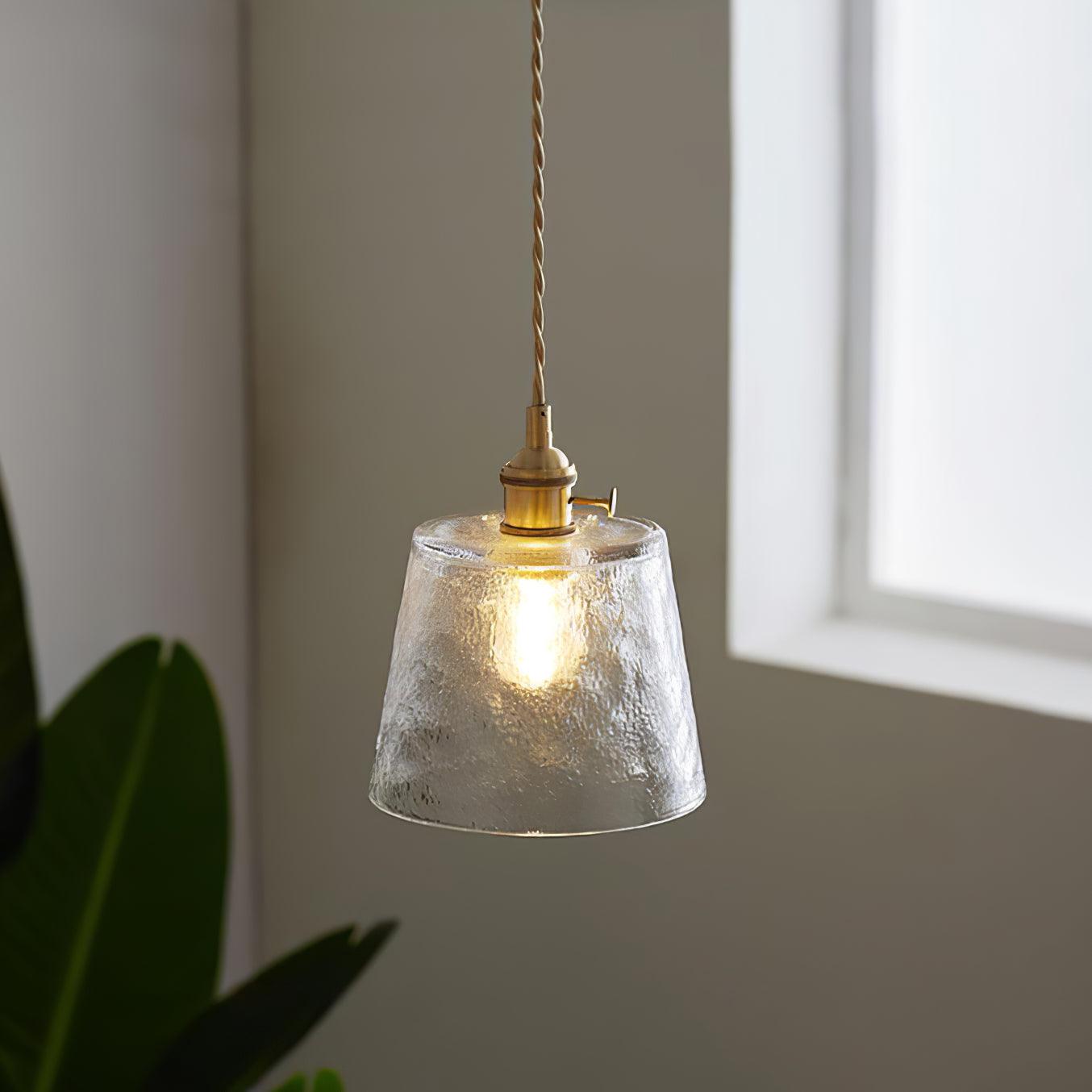 Glass Cup Pendant Lamp - Lumpaz