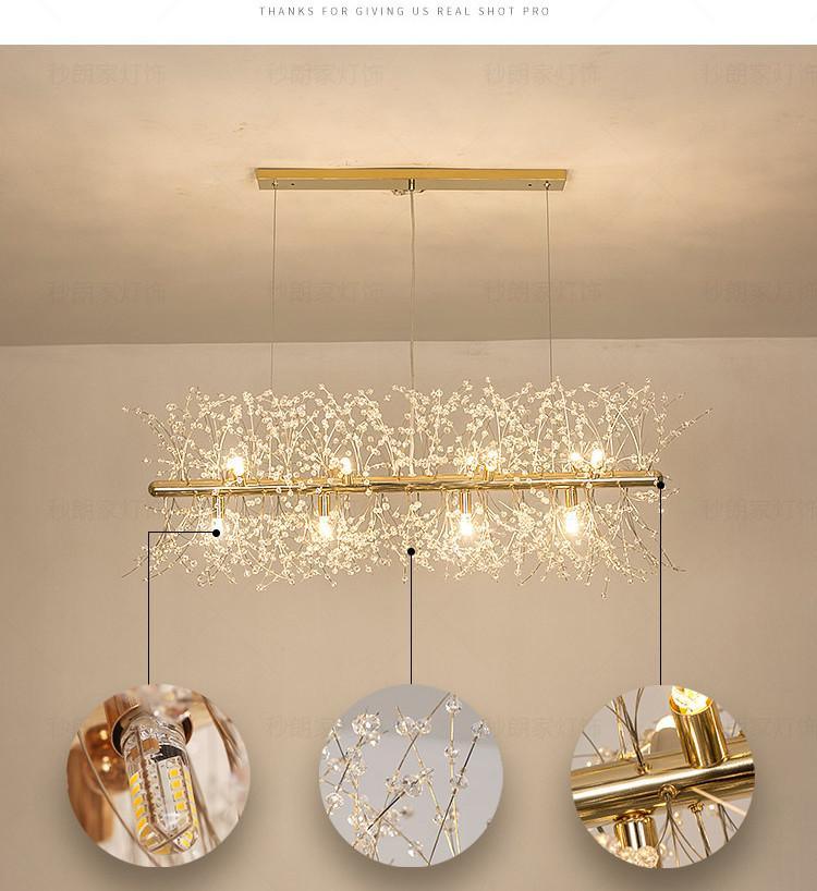 Crystal Dandelion Chandelier - Lumpaz