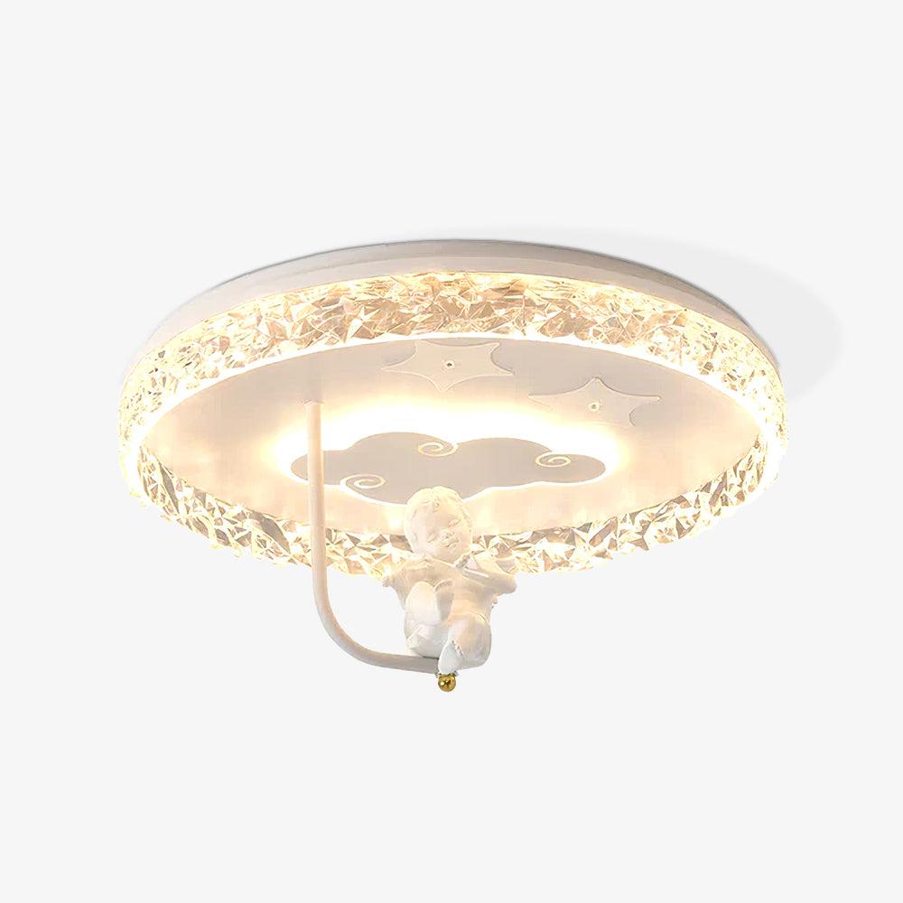 Round Carousel Children's Ceiling Lamp - Lumpaz