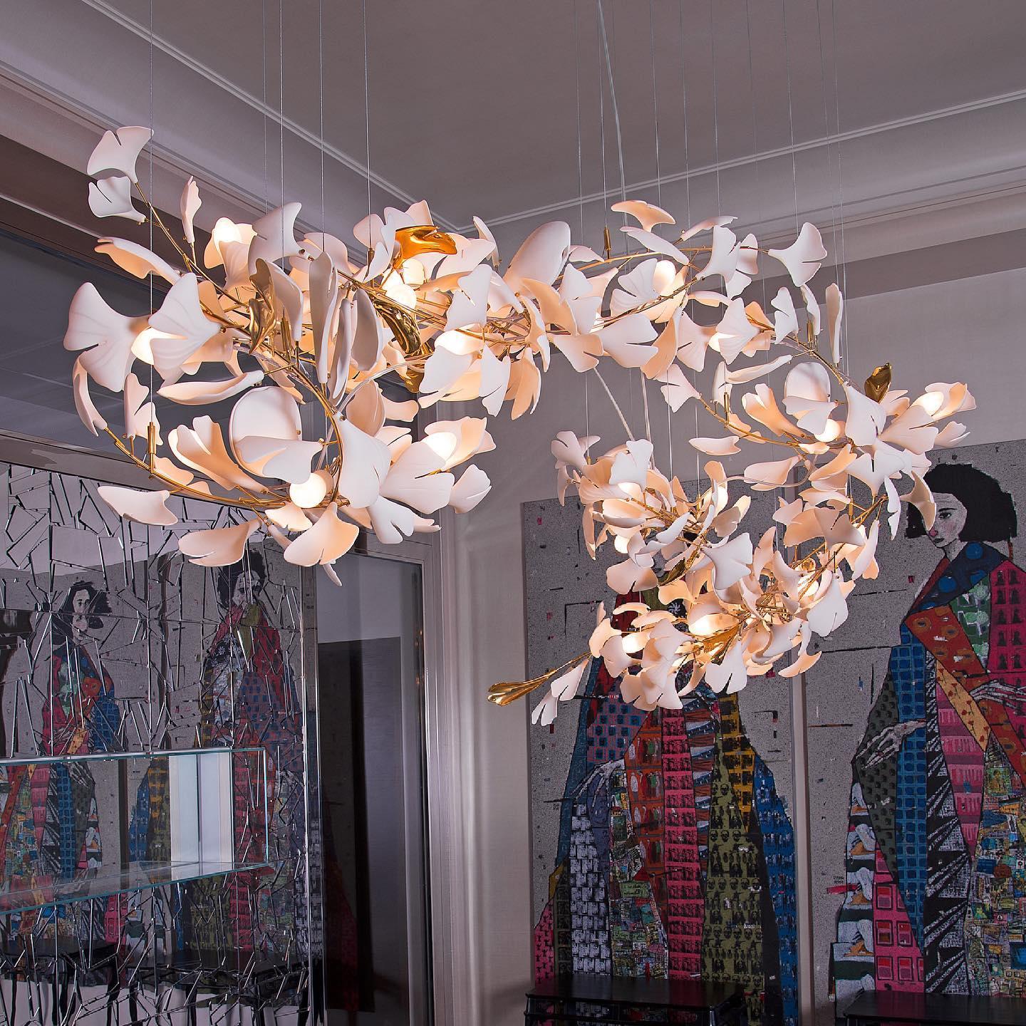 Gingko Chandelier A - Lumpaz